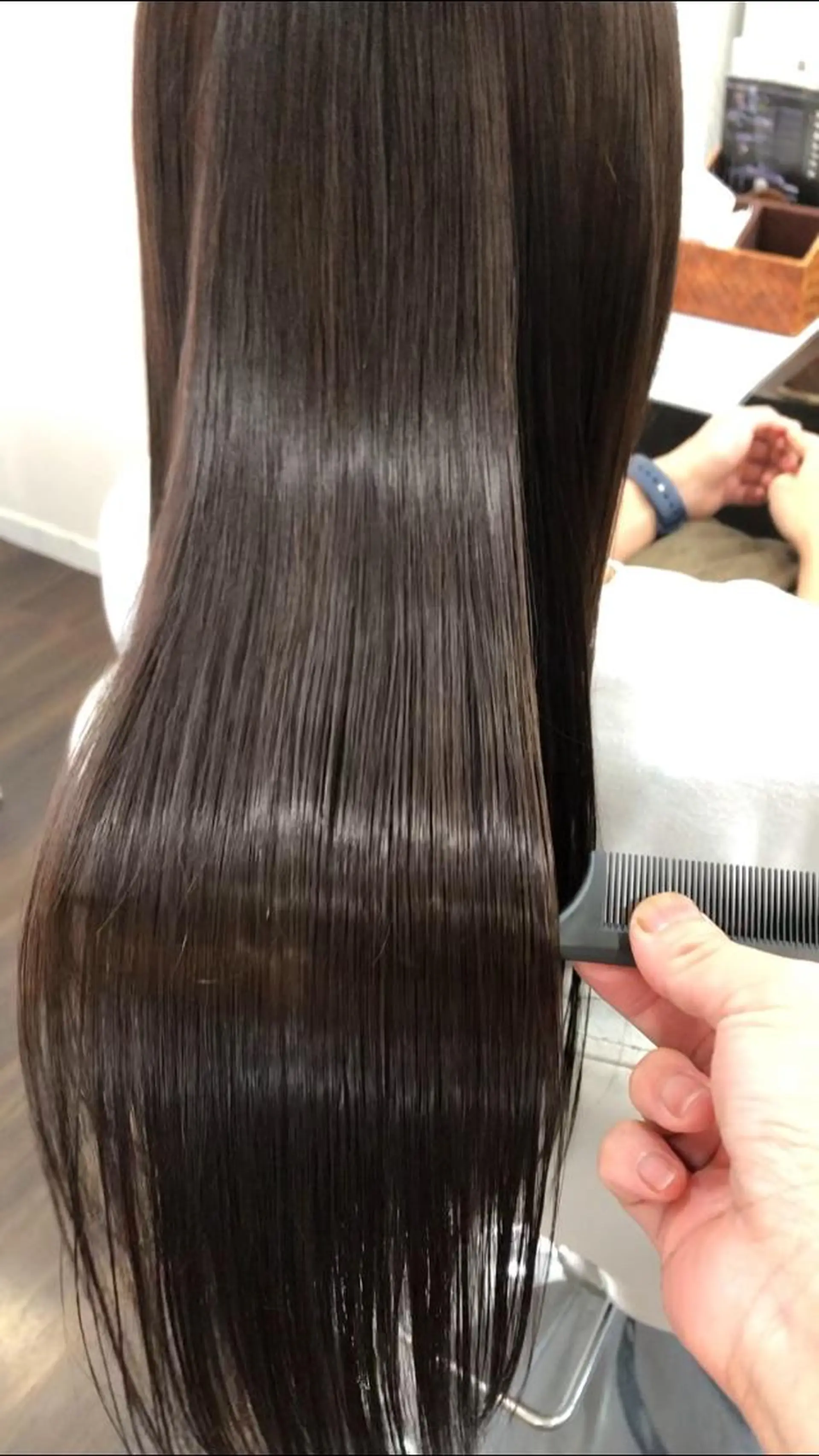 ロング 縮毛矯正 カット 縮毛矯正 トリートメント 美髪育成salon 髪質改善 FORMAのヘアスタイル