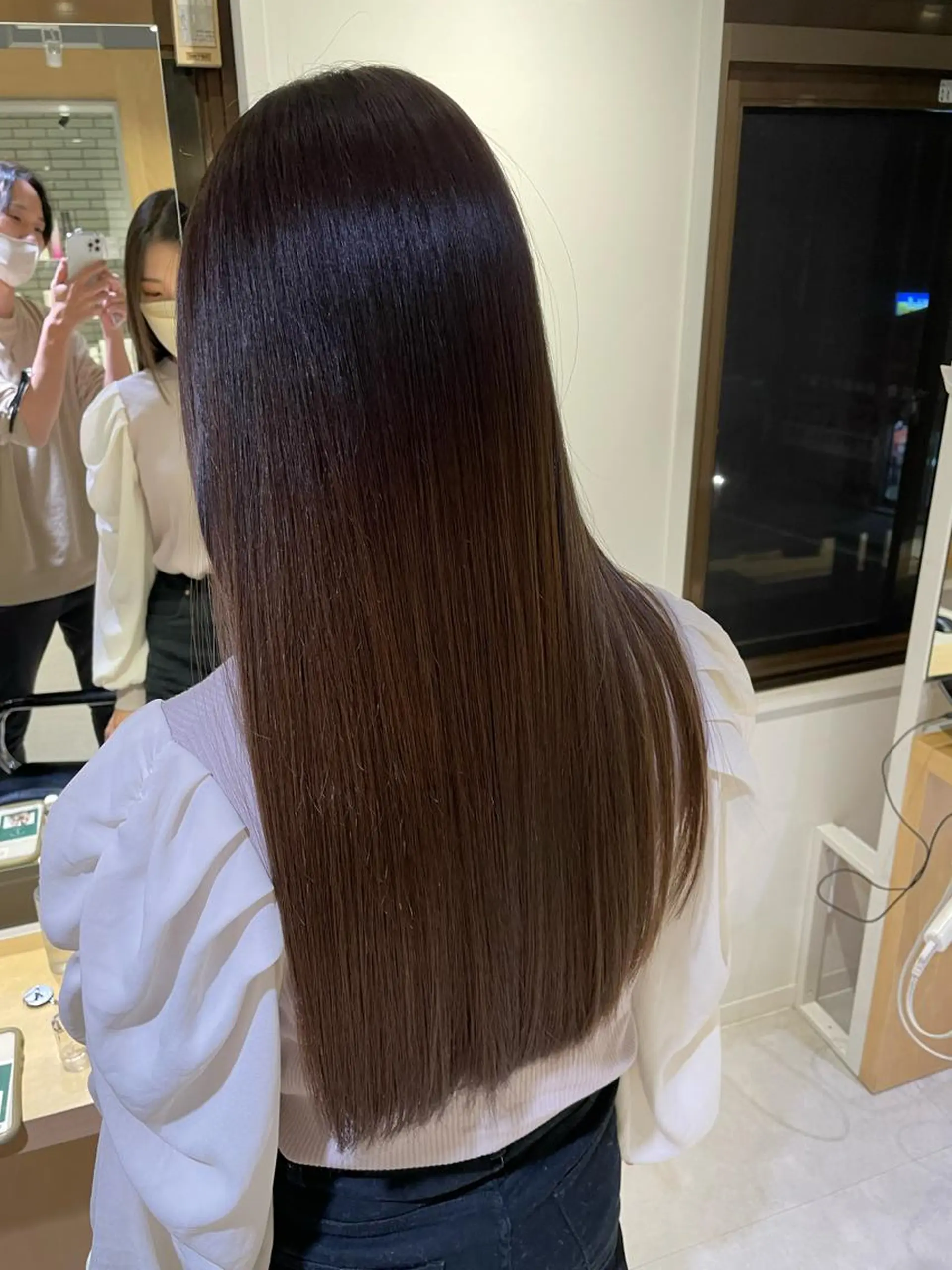 ロング トリートメント ヘアカラー トリートメント 【髪質改善】 川津翔太のヘアスタイル