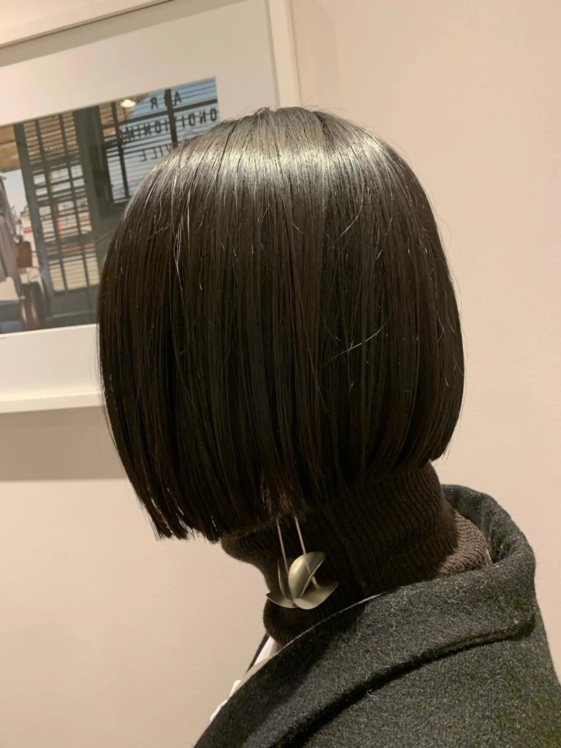 ショート ショートボブ ボブ ショートヘア Lolonois梅田 /Okazaki:)のヘアスタイル