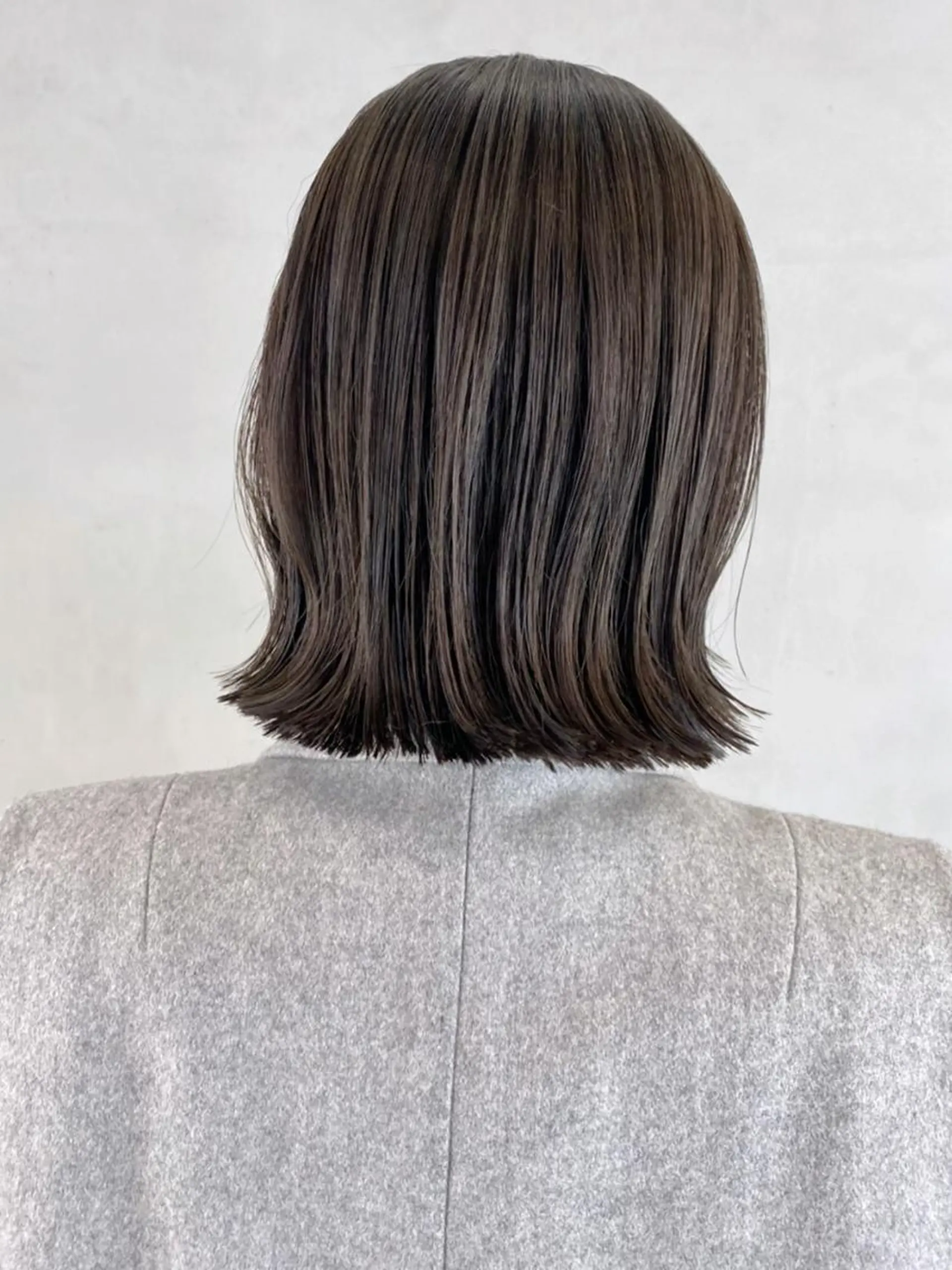 ミディアム カラー パーマ ヘアアレンジ グレージュ ハイライトカラー ハイライト ITbyALBUM 浦和店のヘアスタイル