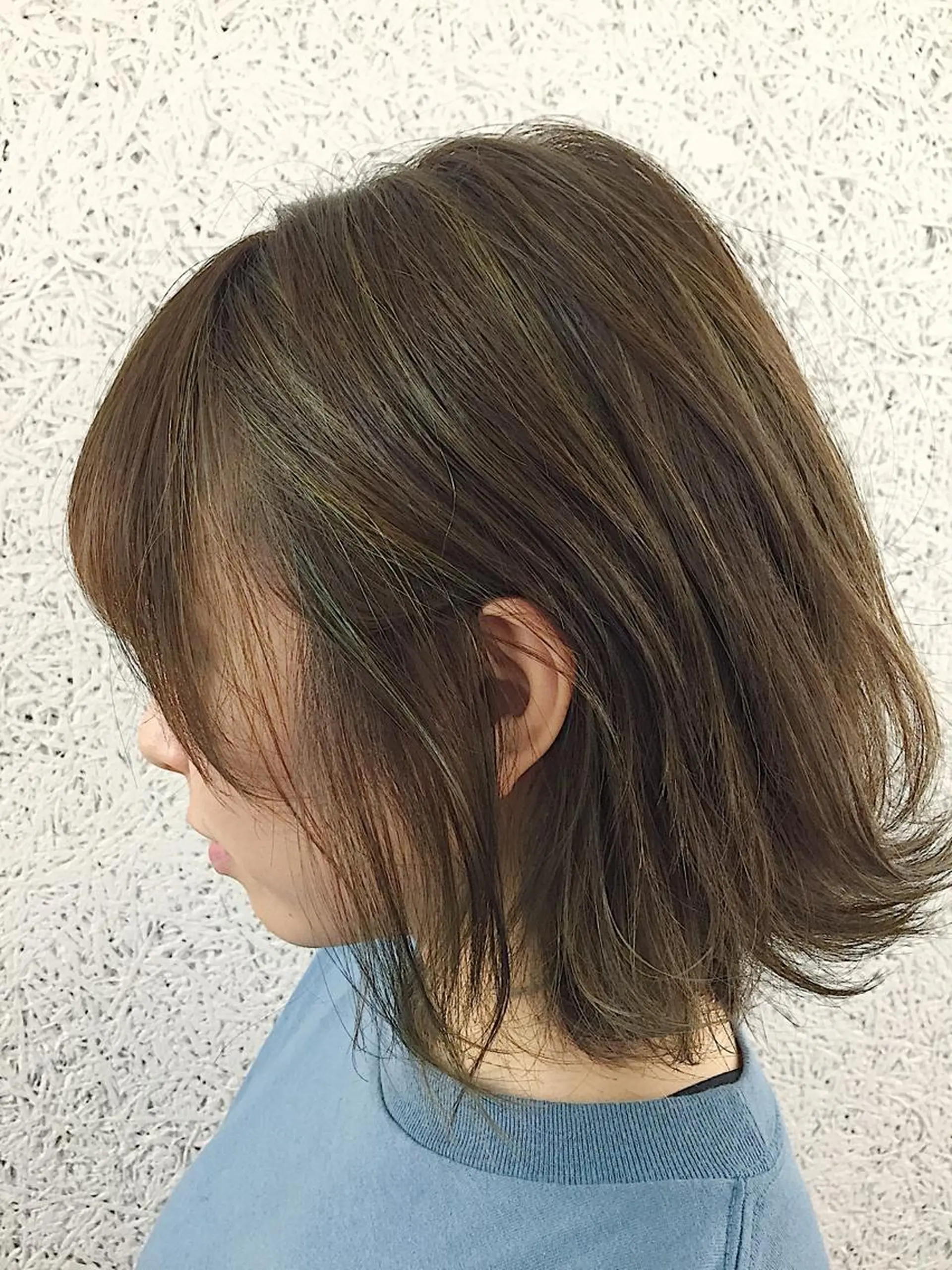 ミディアム カラー パーマ ヘアアレンジ アディクシーカラー アッシュ バレイヤージュ ブリーチ ケアブリーチ ヘアカラー トリートメント ヘアセット ✨ハイクオリティ✨ 山本香也のヘアスタイル