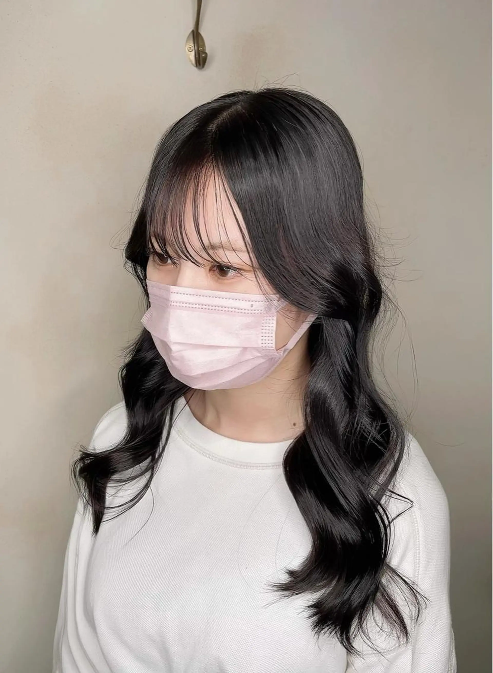 ロング カラー 泉 堅也のヘアスタイル