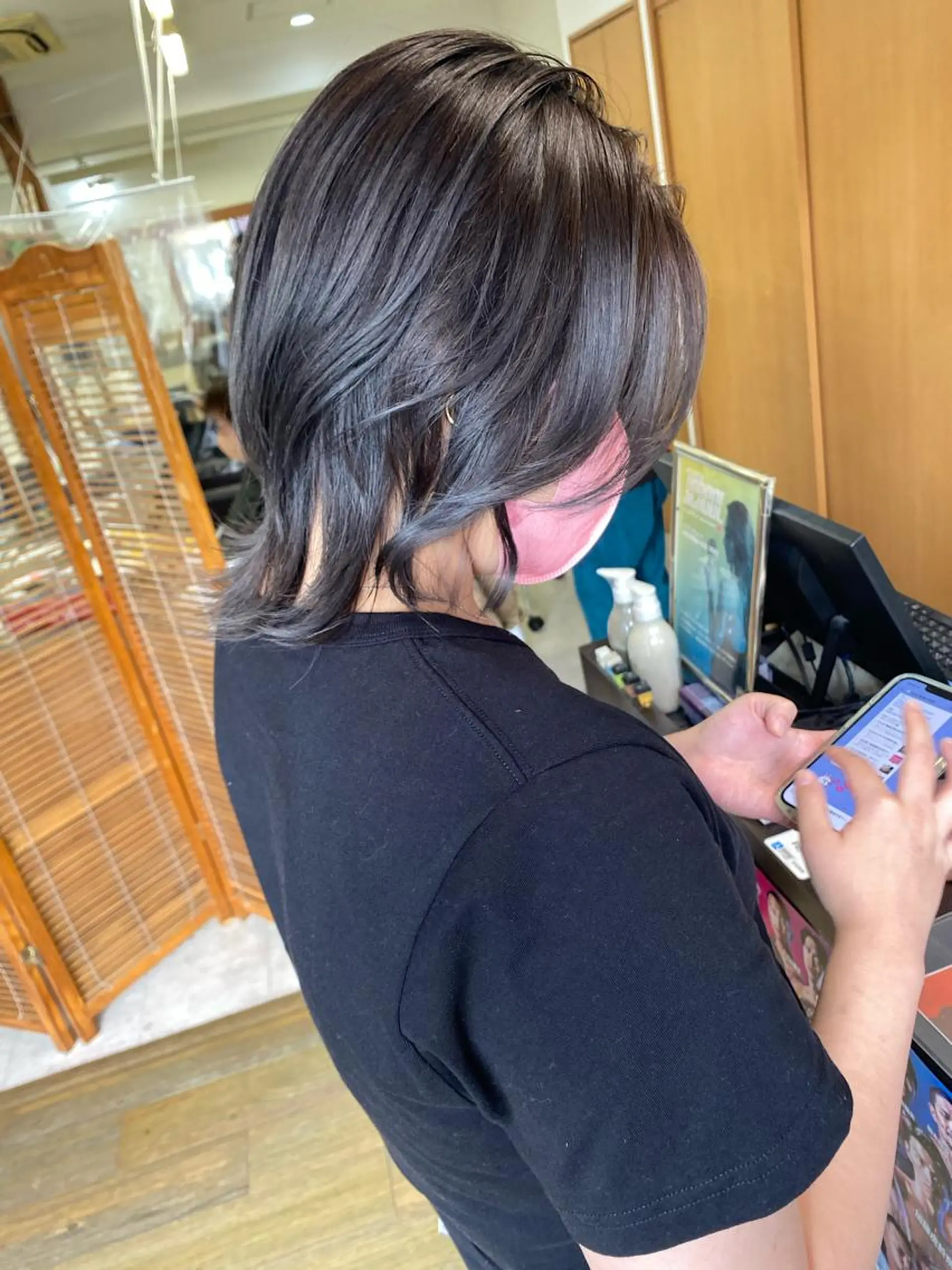 ミディアム カラー peg.hair所属・ブリーチカラー🫧 森　凪沙のヘアスタイル