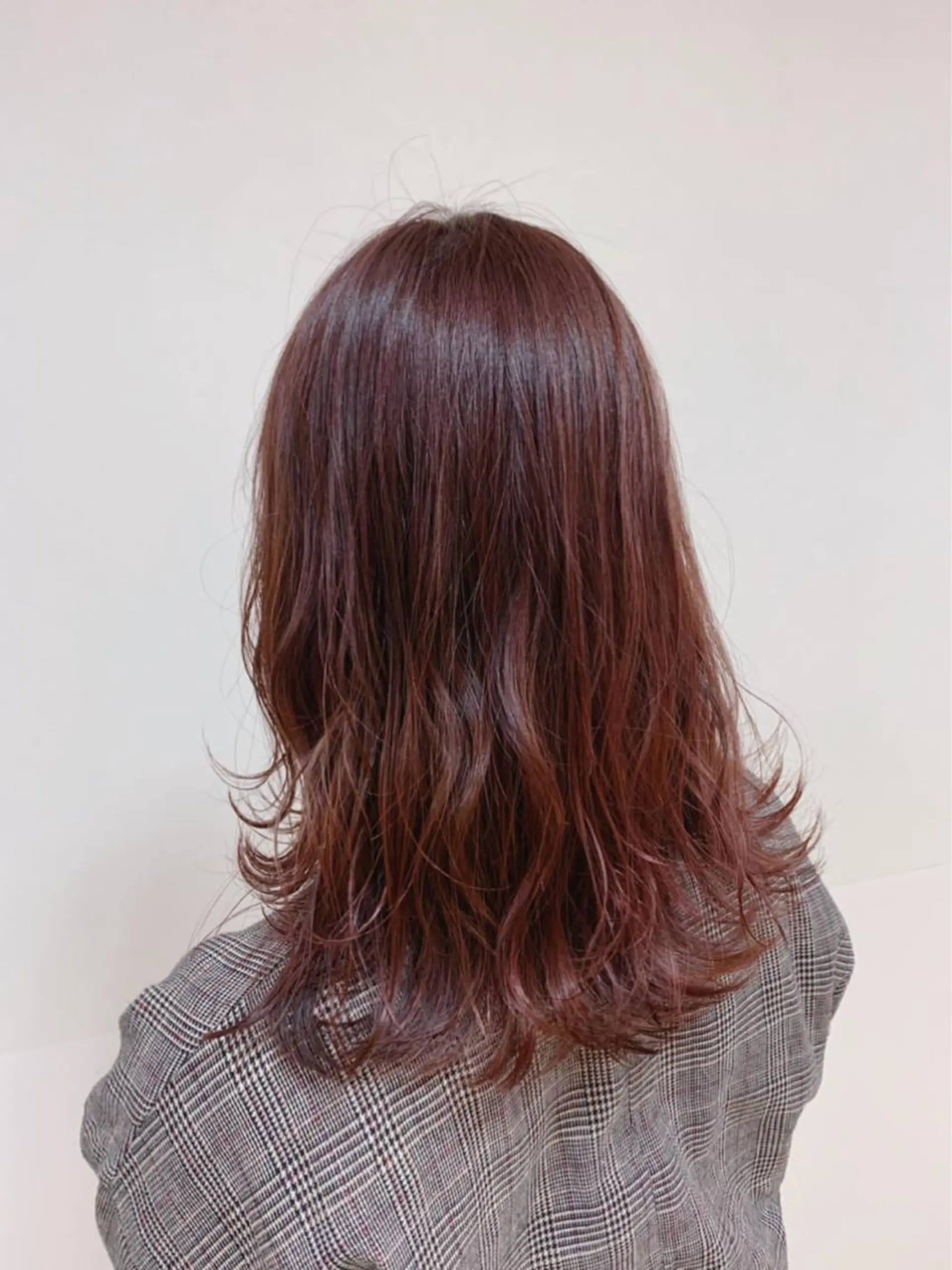 セミロング カラー ヘアアレンジ カット ヘアカラー トリートメント 【Sweep】おじま のぞみのヘアスタイル