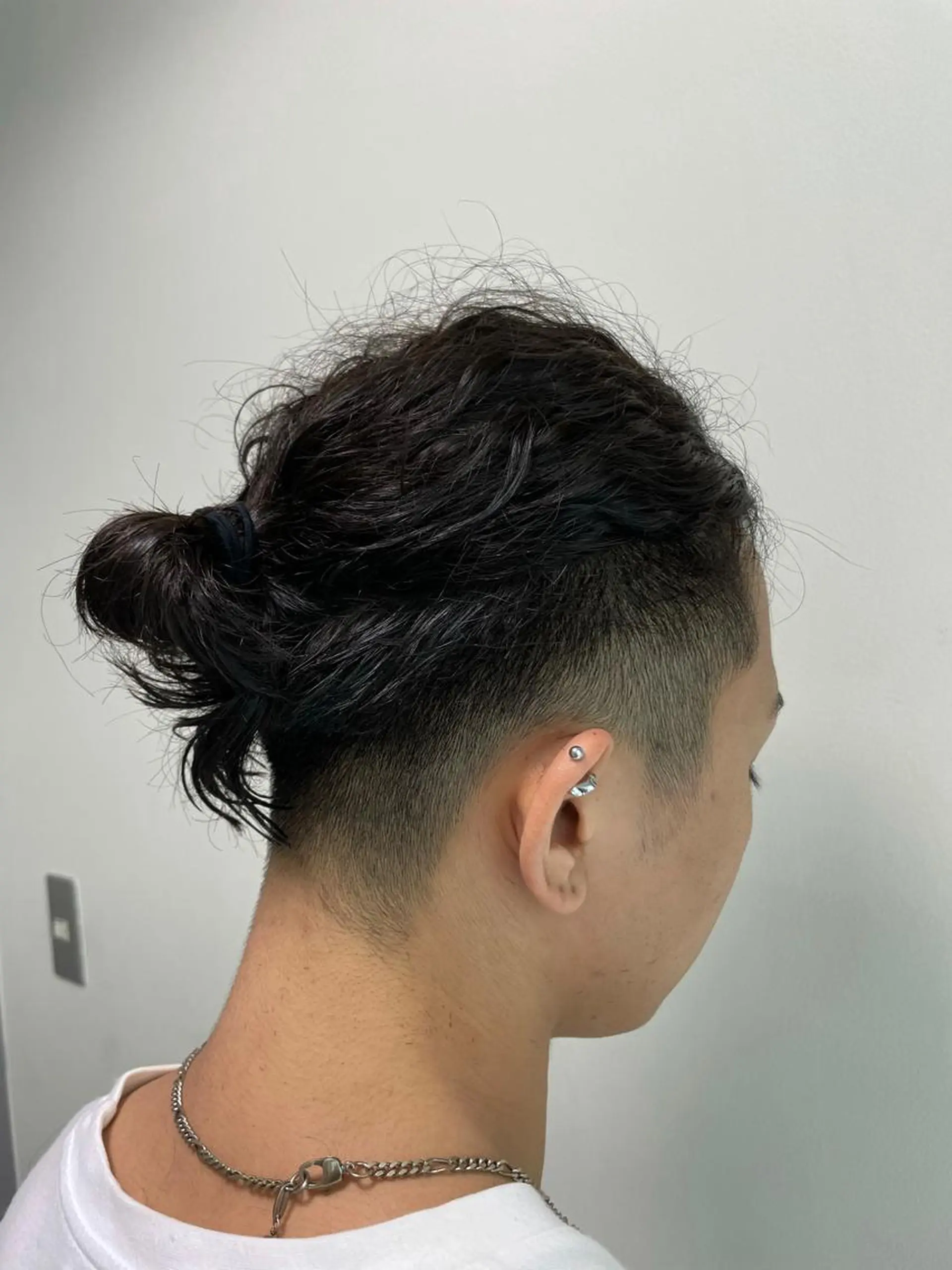 ショート パーマ メンズ マンバンヘア メンズパーマ カット パーマ トリートメント 🔥Mackey🔥 メンズ特化型美容師のヘアスタイル