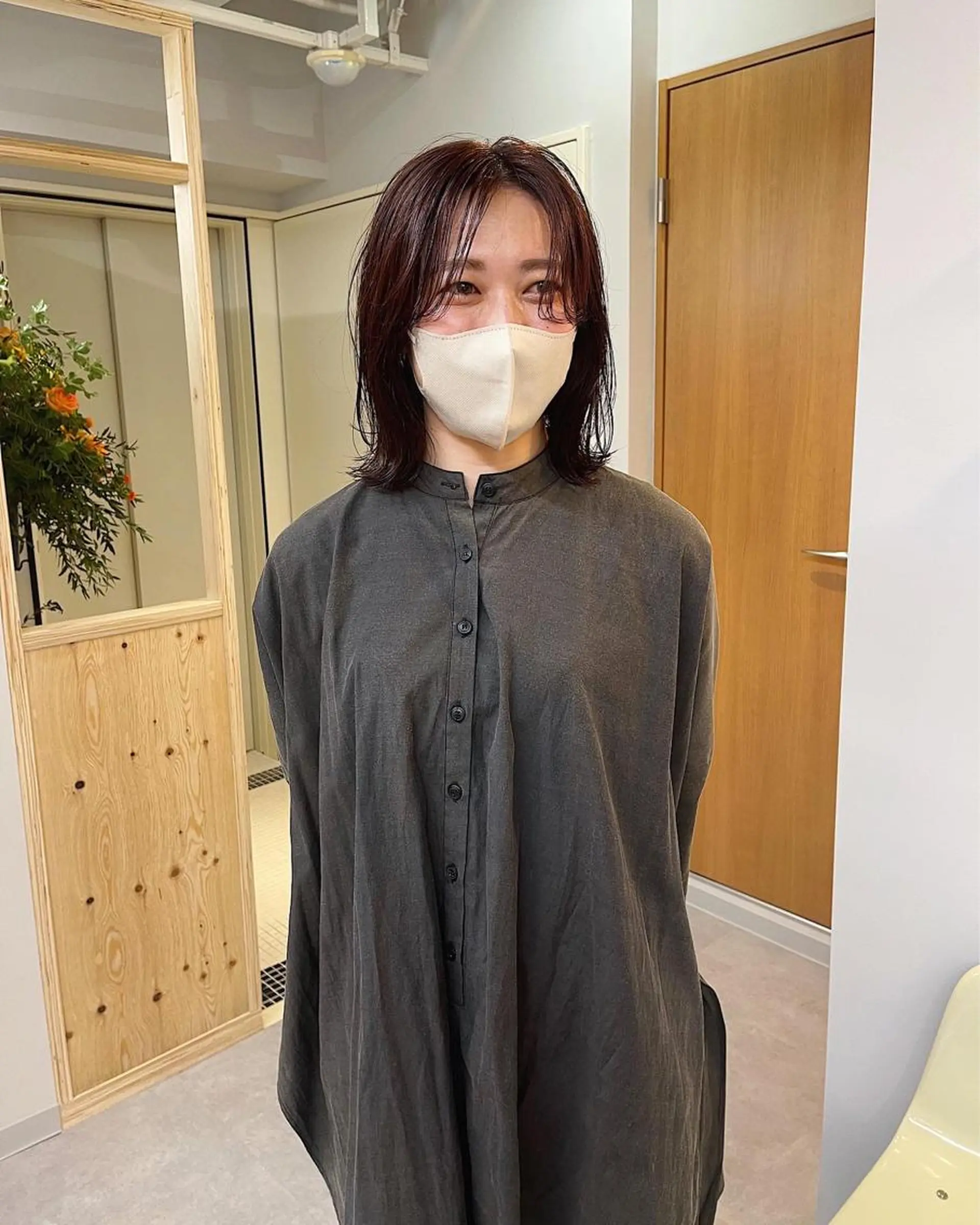 ミディアム カット ヘアカラー トリートメント 丁寧なカウンセリング 🌿KENTA🌿のヘアスタイル