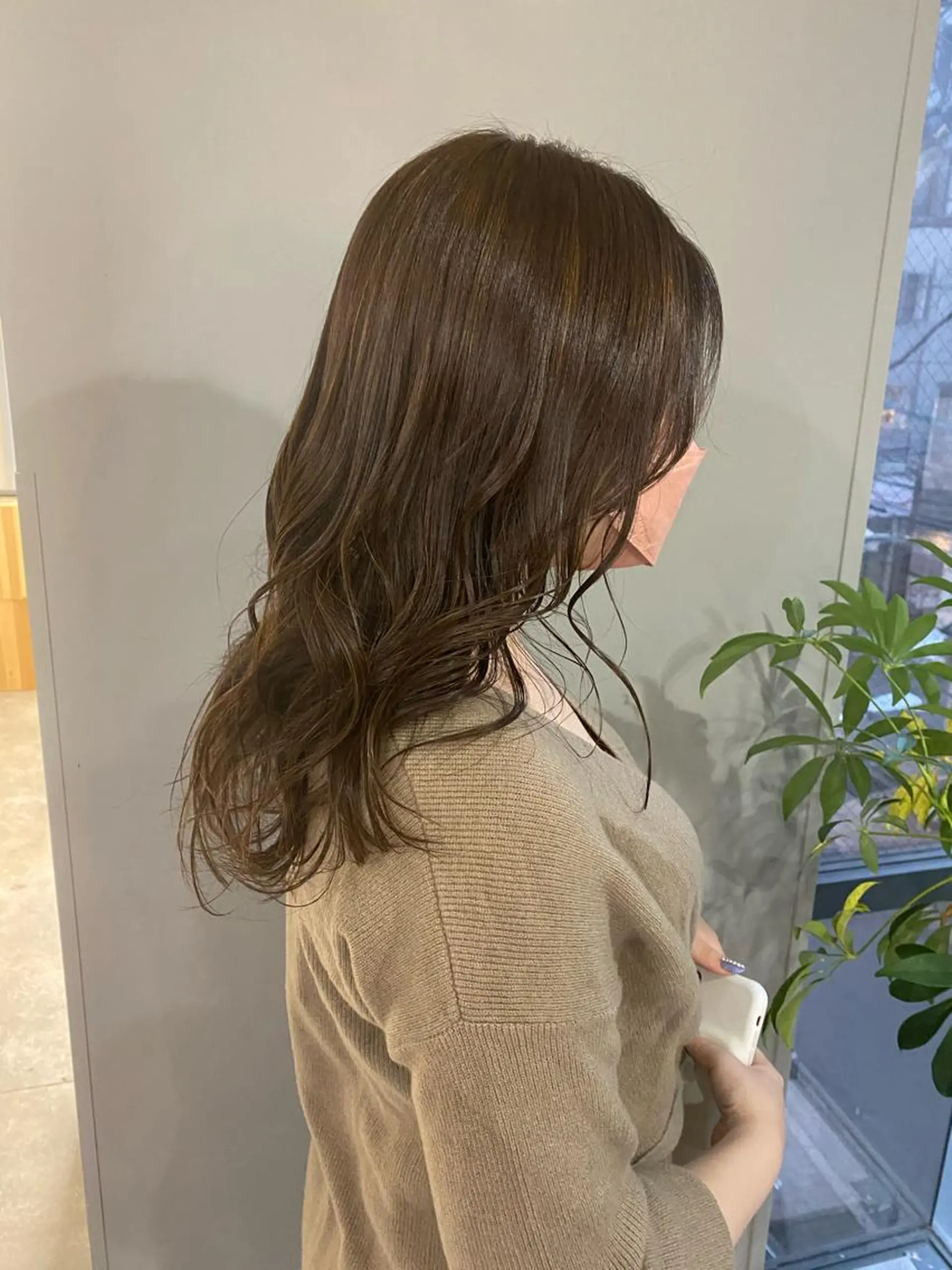 セミロング カラー ヘアアレンジ ヘアカラー ボブ /ニュアンス/ satomi🧸💖のヘアスタイル