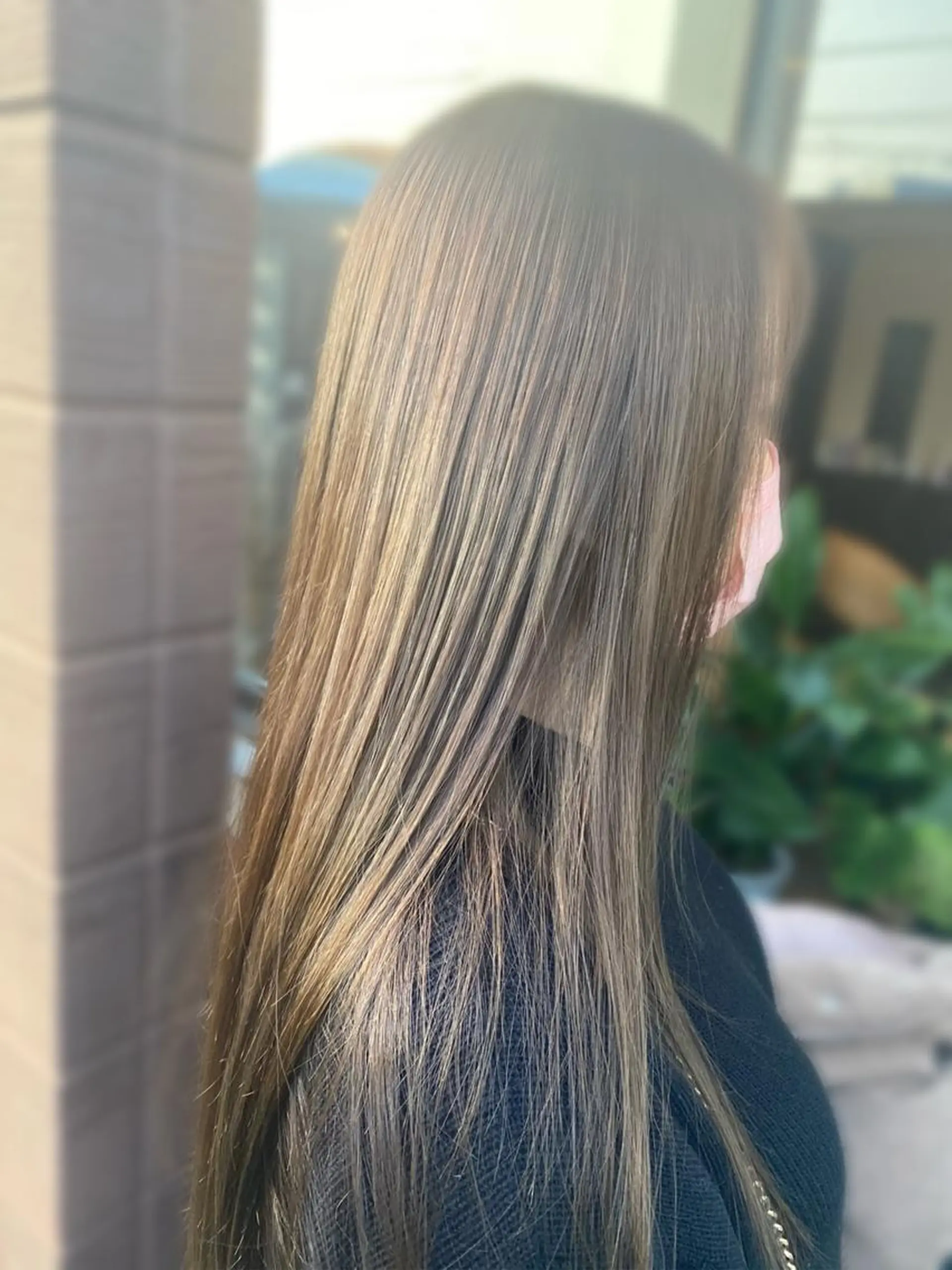 カラー ベージュカラー オリーブベージュ ヘアカラー トリートメント ✨艶髪カラー✨ ななみのヘアスタイル