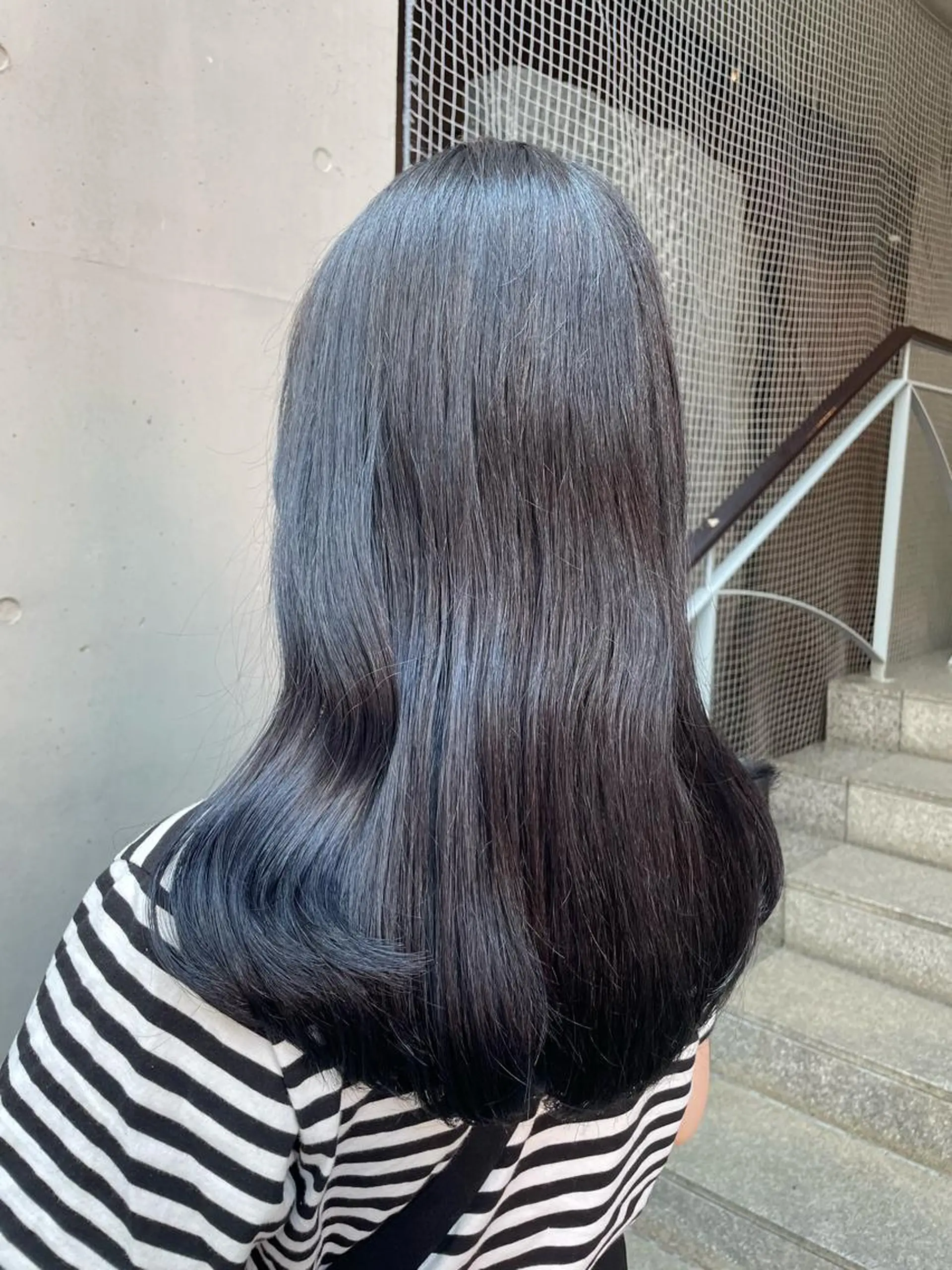 ロング 韓国ヘア 🤍中西麻友🤍のヘアスタイル