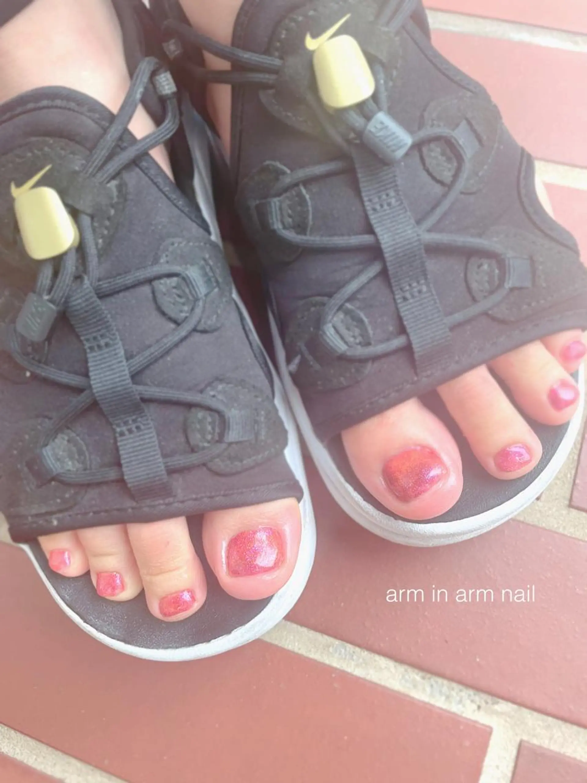 ネイル arm in arm ︎✿Yamamotoのマツエク・マツパデザイン