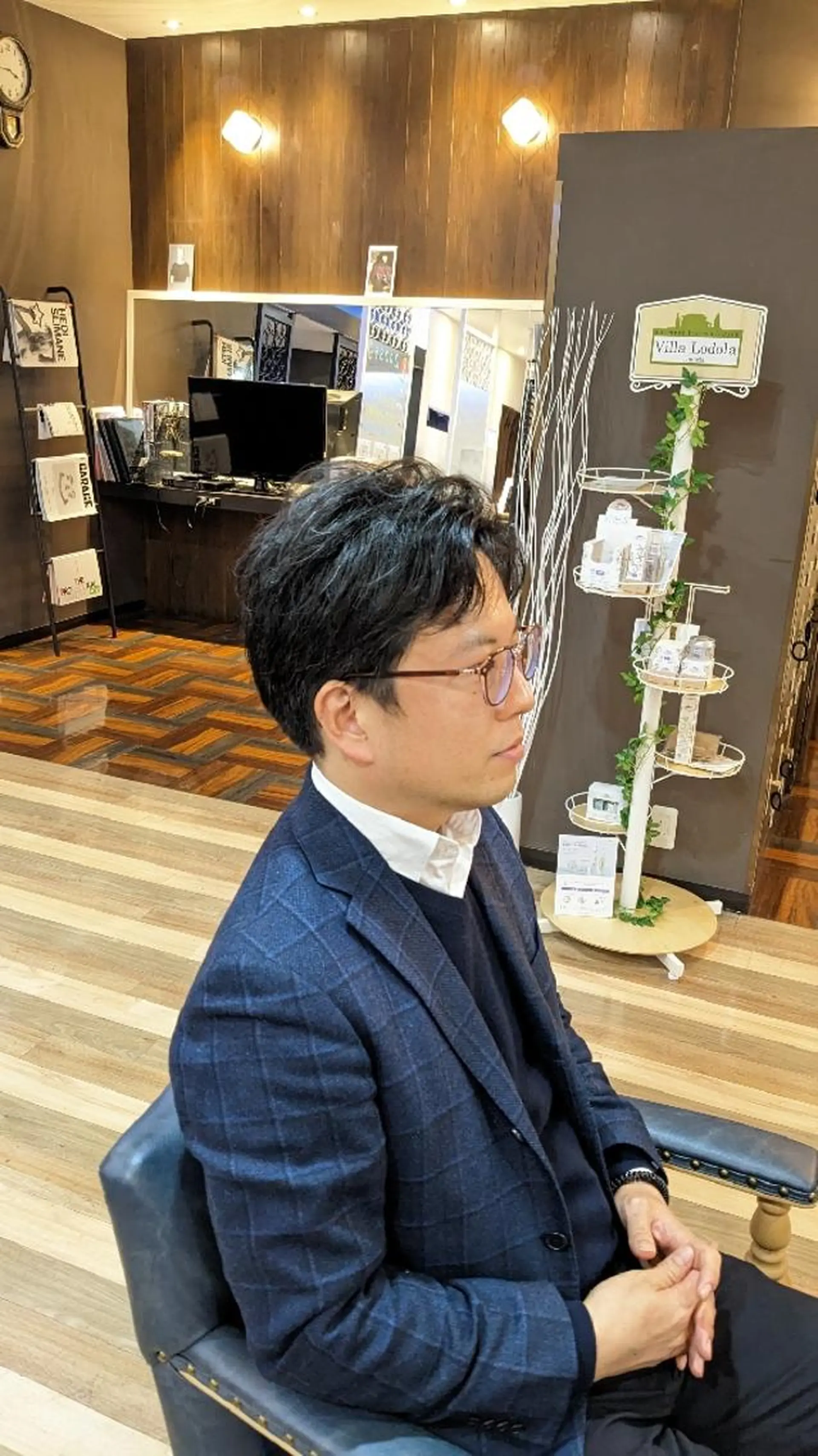 メンズ パーマ atelier russo (アトリエ・ルッソ)所属・こにし/蒲生四丁目 /美髪カラー/スパのヘアスタイル