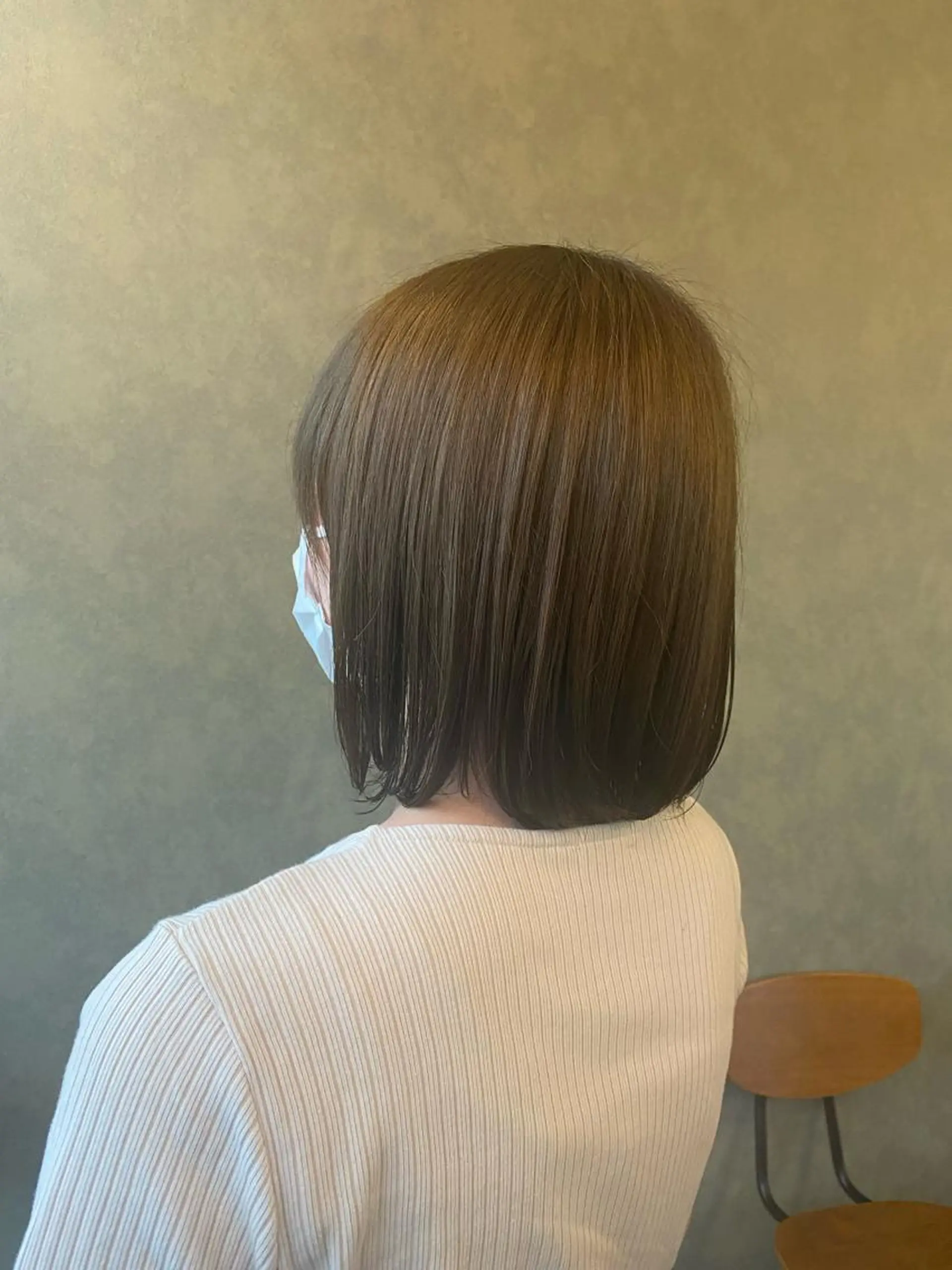 ミディアム 立野 希沙のヘアスタイル