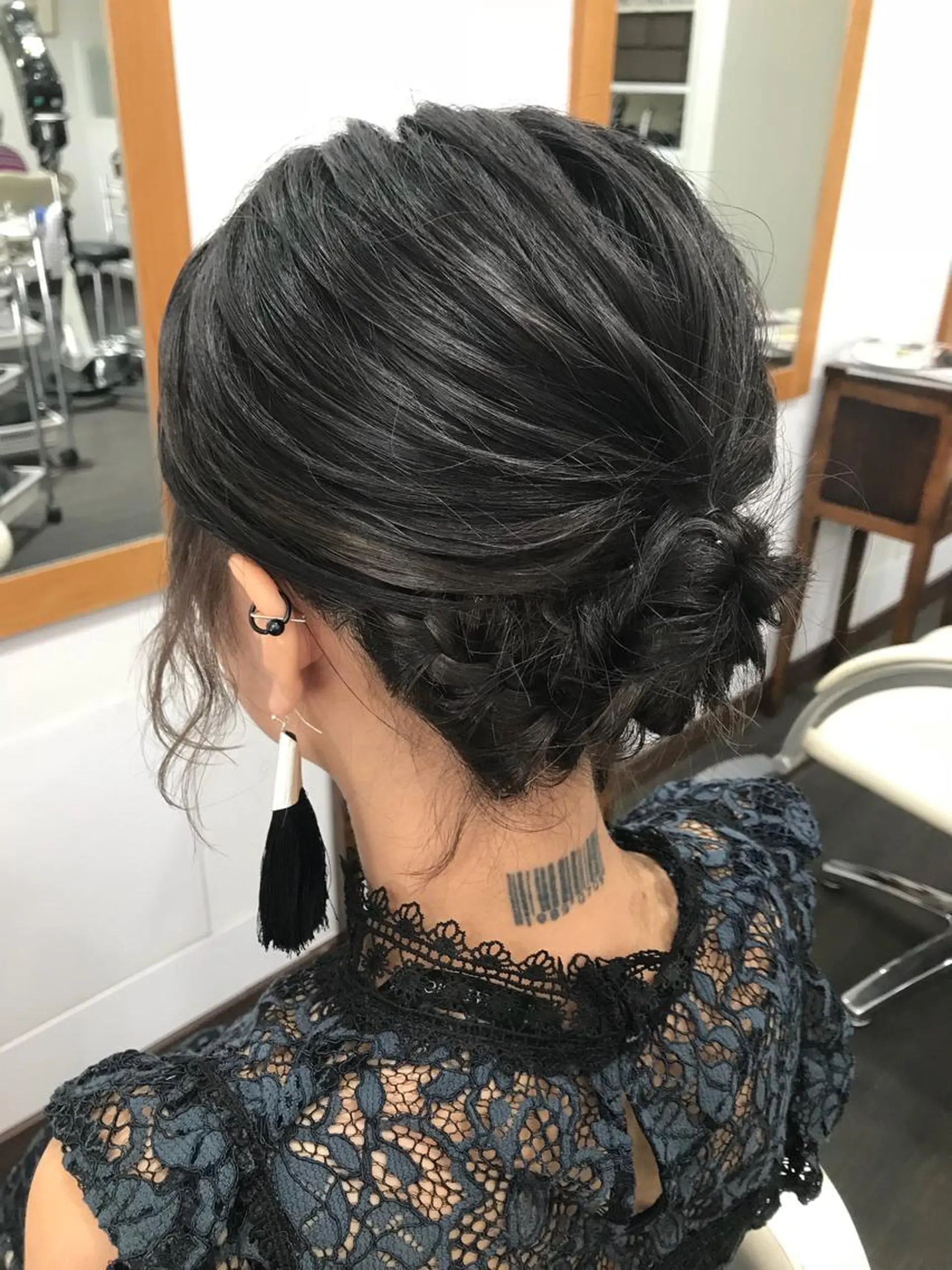 ヘアアレンジ ヘアセット☆ 髪質改善カラー☆まいのヘアスタイル