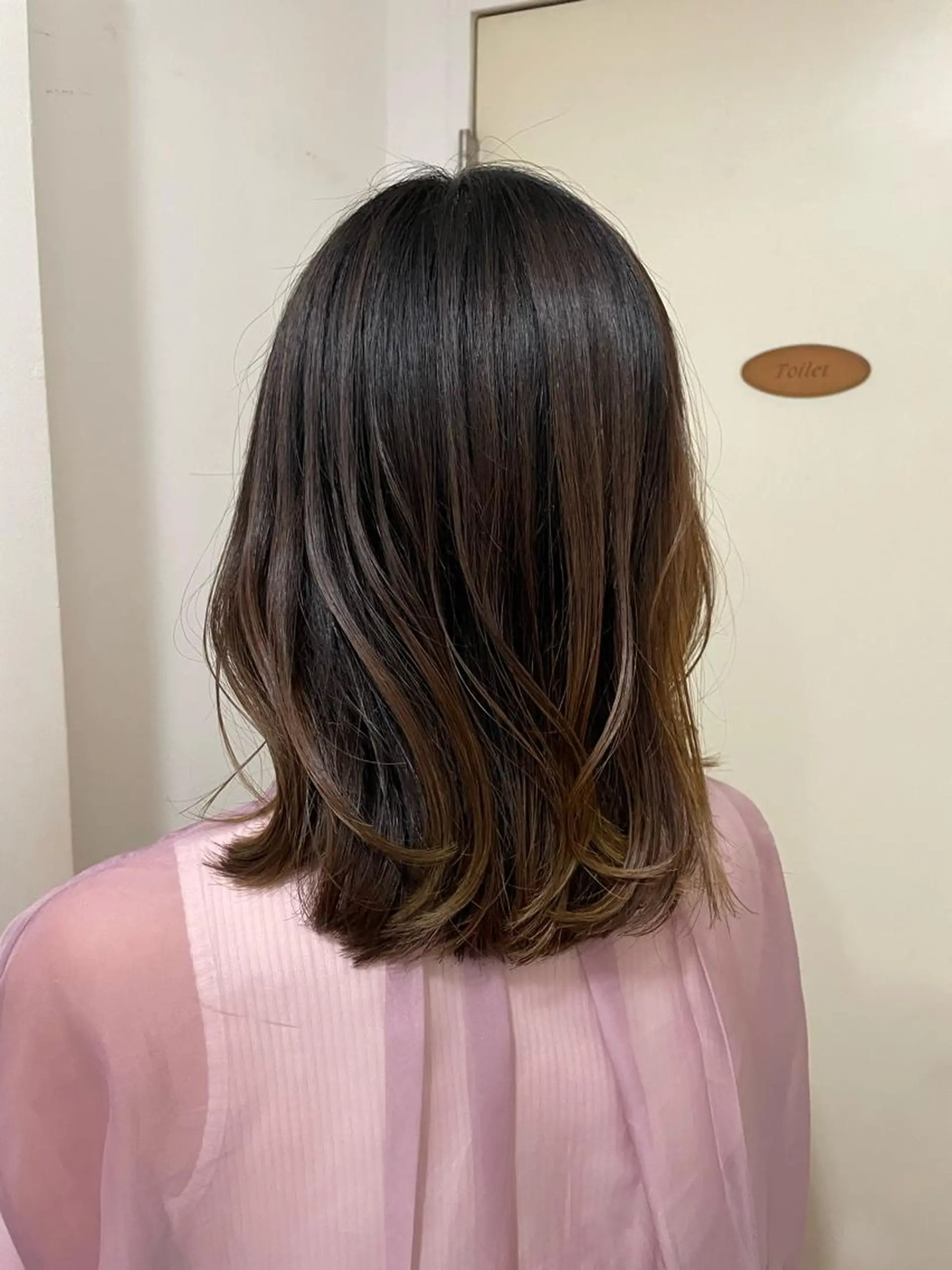 ミディアム 🦋透明感 艶カラー Rie🦋のヘアスタイル