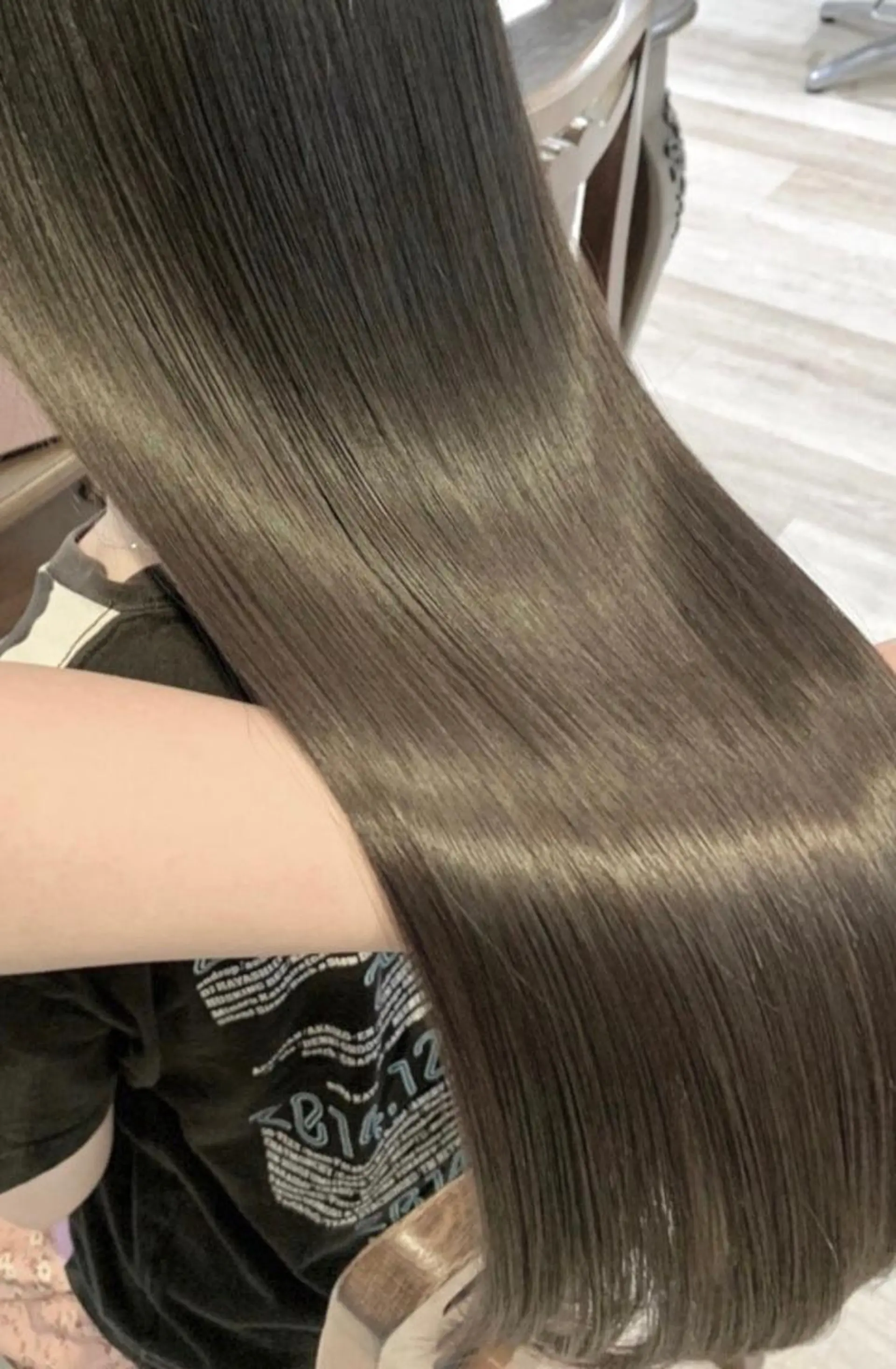 ロング ヘアカラー トリートメント メンズカット松戸/韓 国/メンズパーマ航太のヘアスタイル