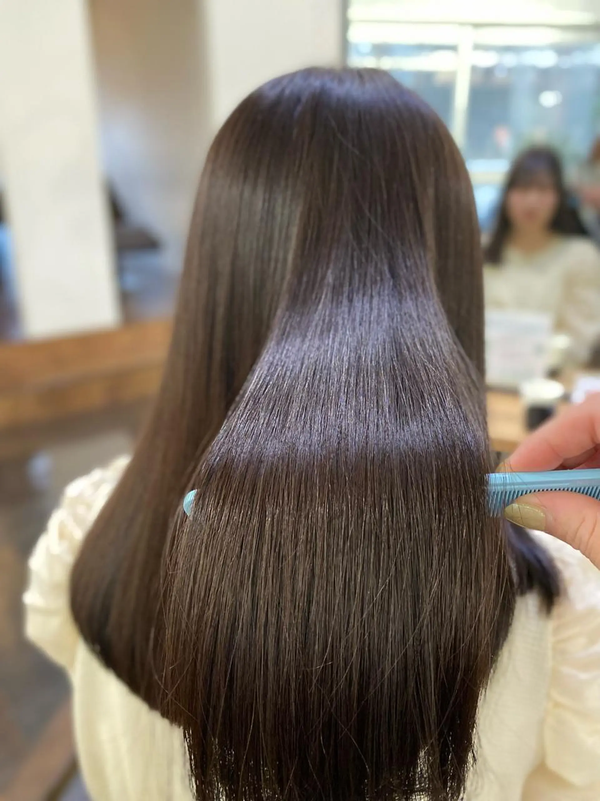 ロング 髪質改善 トリートメント カット ヘアカラー トリートメント 透明感カラー名駅 名駅みゆのヘアスタイル