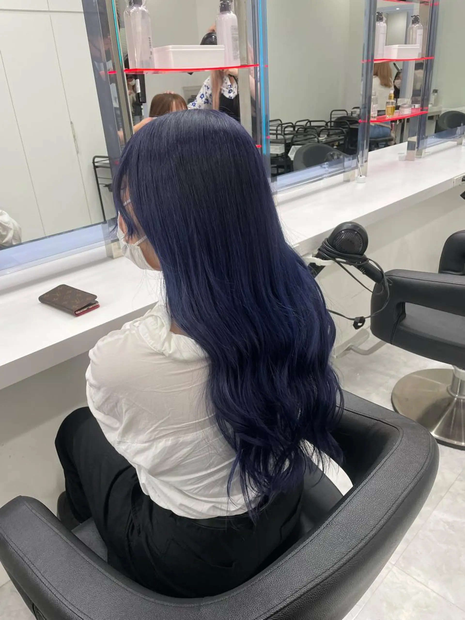 ロング カラー カット ヘアカラー トリートメント ［銀座］淡色 ラベンダー🫧大村のヘアスタイル