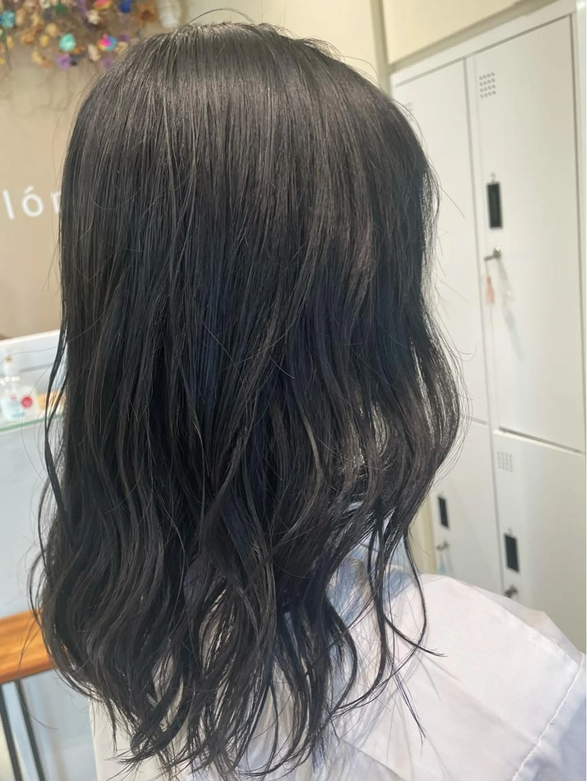 ミディアム カラー ダークグレー ダークグレージュ グレージュ ボブ/インナーカラー /眉毛/Miyuのヘアスタイル