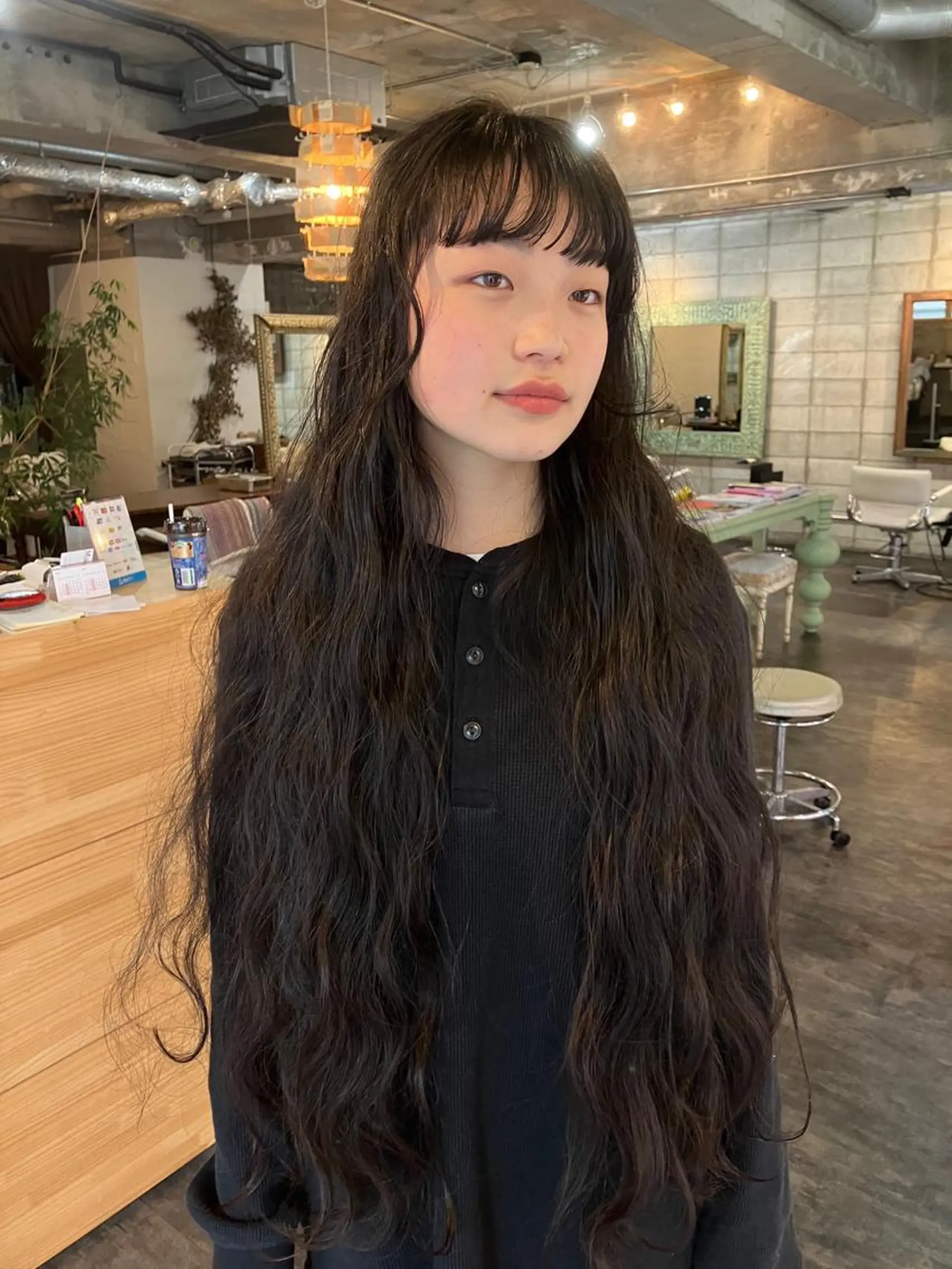 ロング 江口 あゆみのヘアスタイル