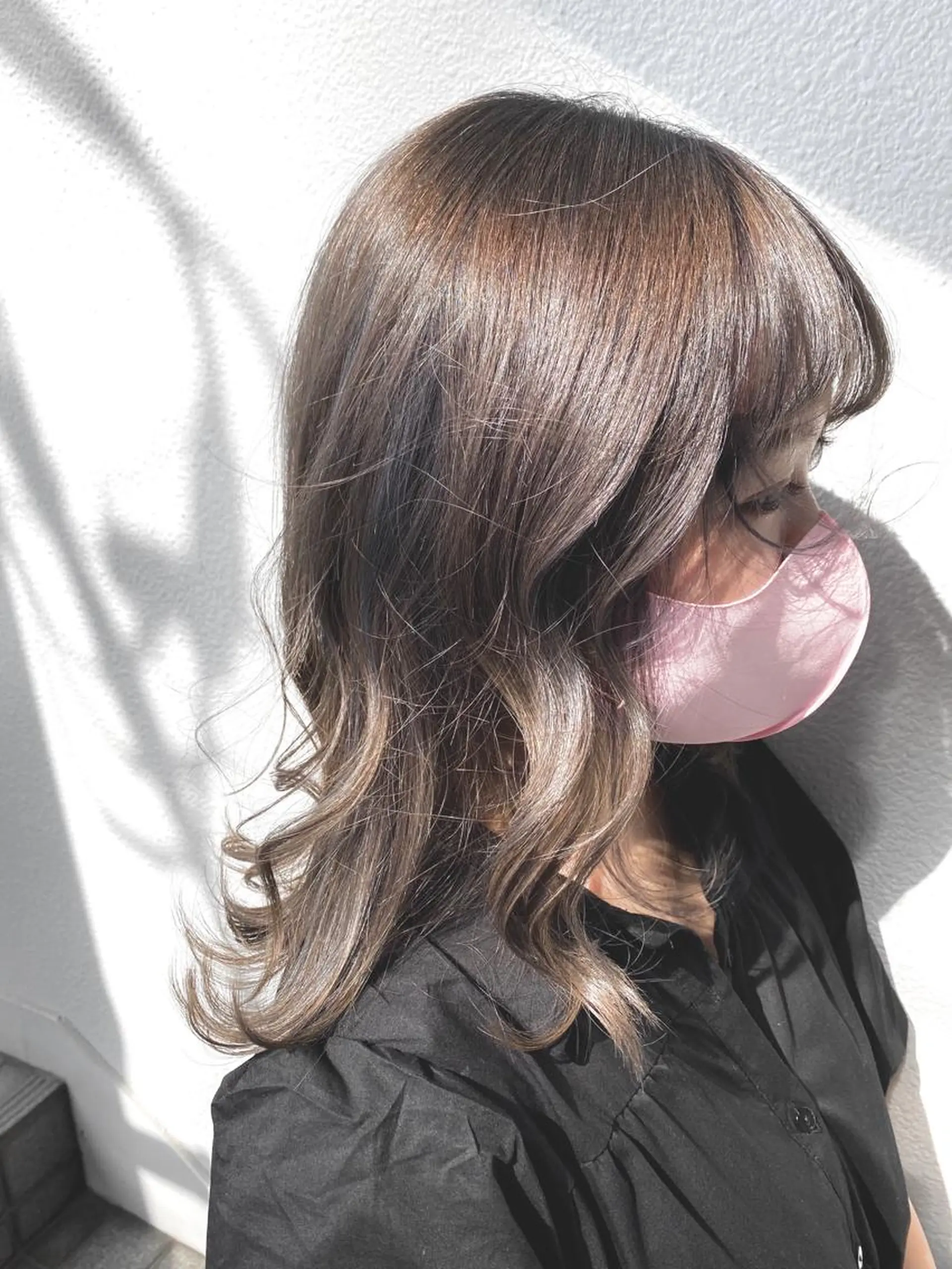 ミディアム カラー ブリーチ koheiのヘアスタイル