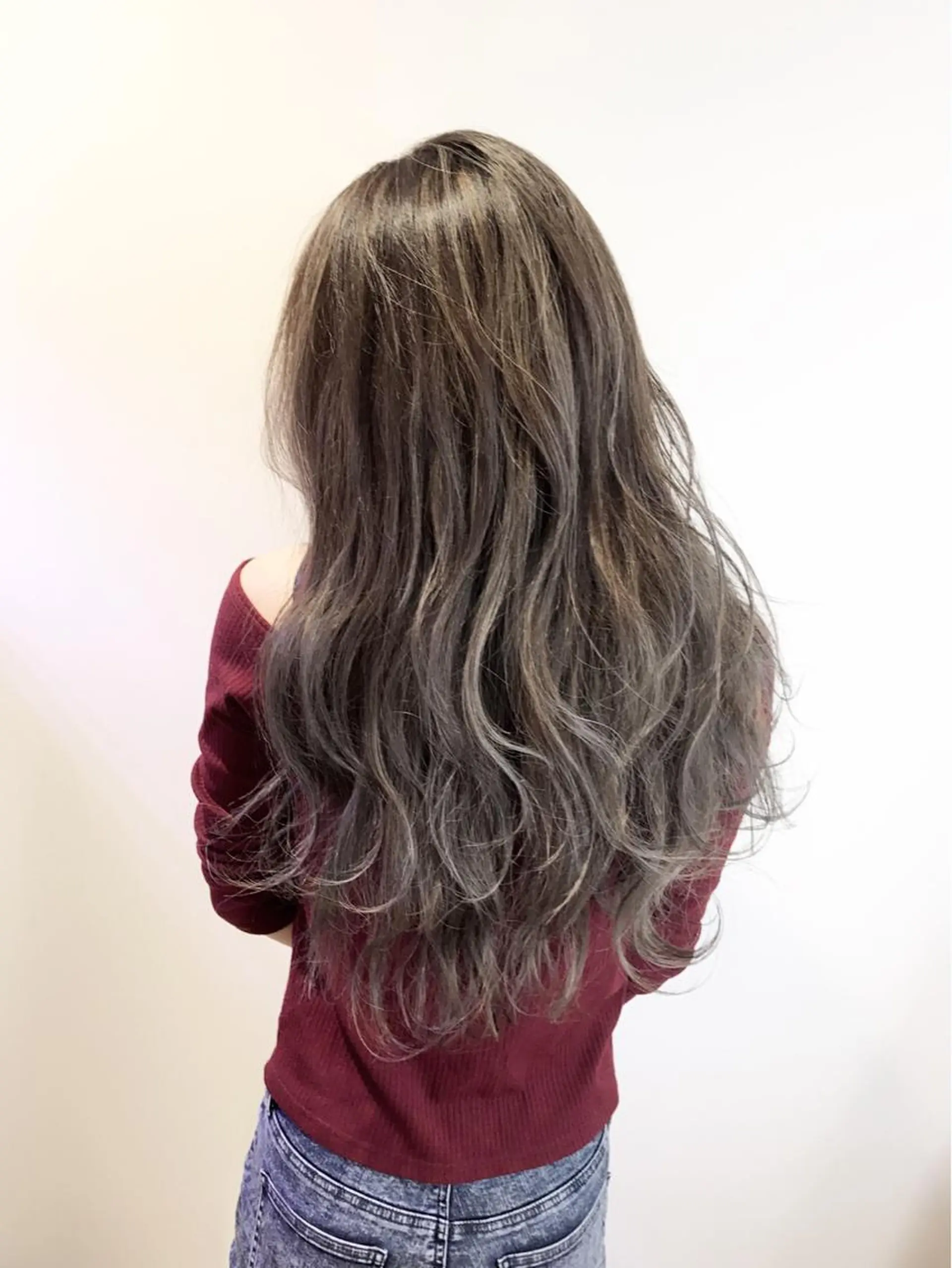 ロング カラー カット ヘアカラー トリートメント 土井 浩輔のヘアスタイル