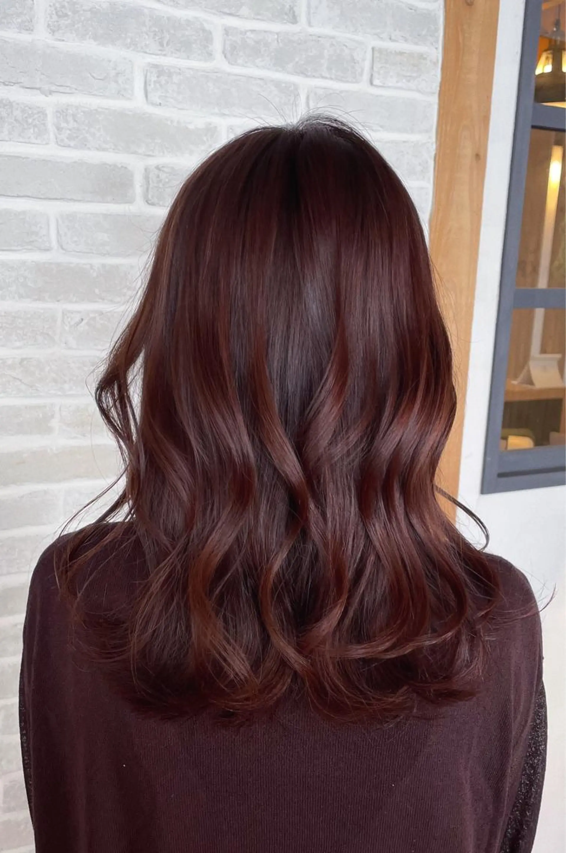 ミディアム カット ヘアカラー 縮毛矯正 トリートメント little×PORTO三宮所属・🧡/艶髪/桑原 拓也/ショート/🧡のヘアスタイル