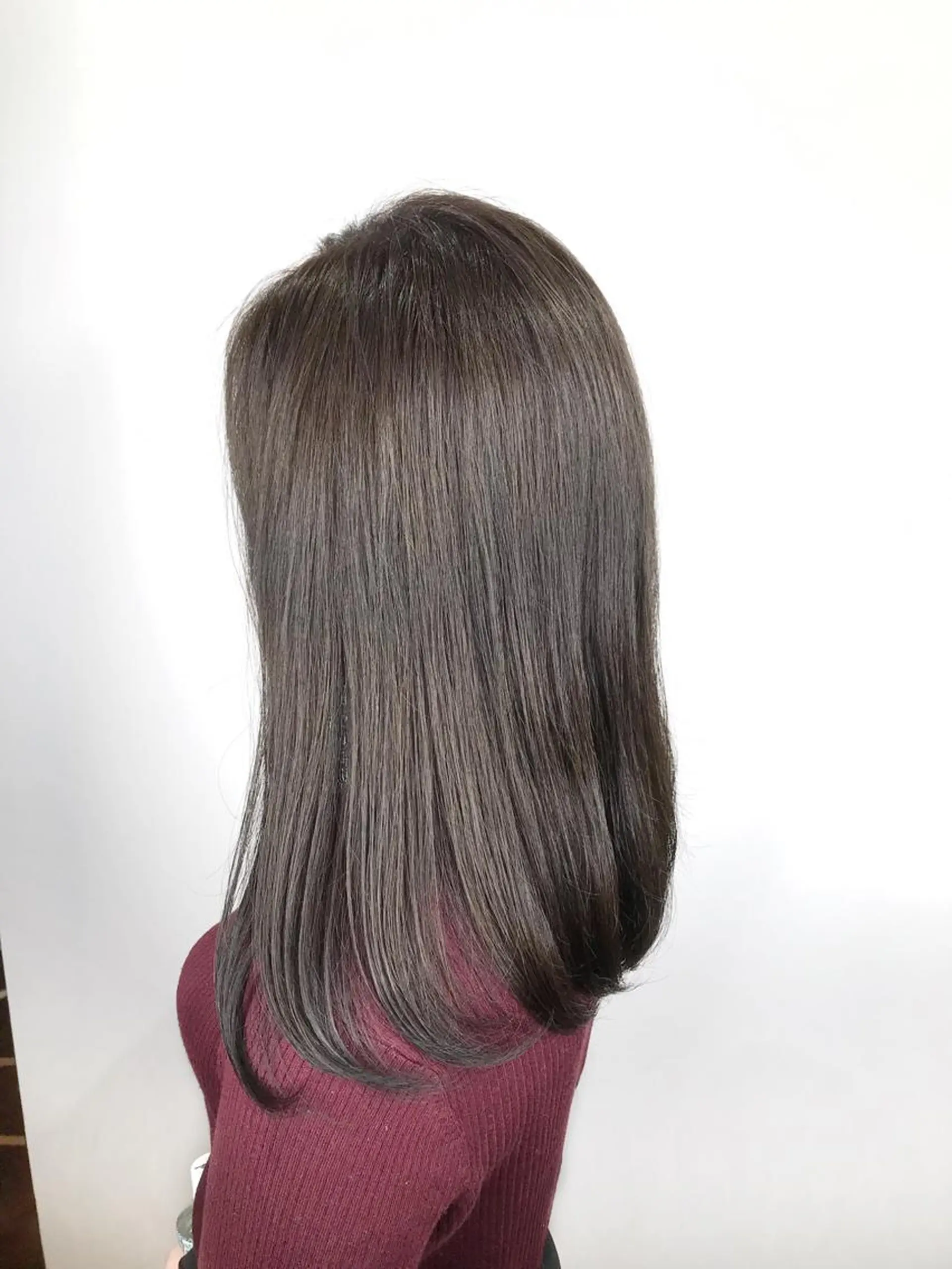 セミロング カラー インナーカラー/ ストレート/奥野洸也のヘアスタイル