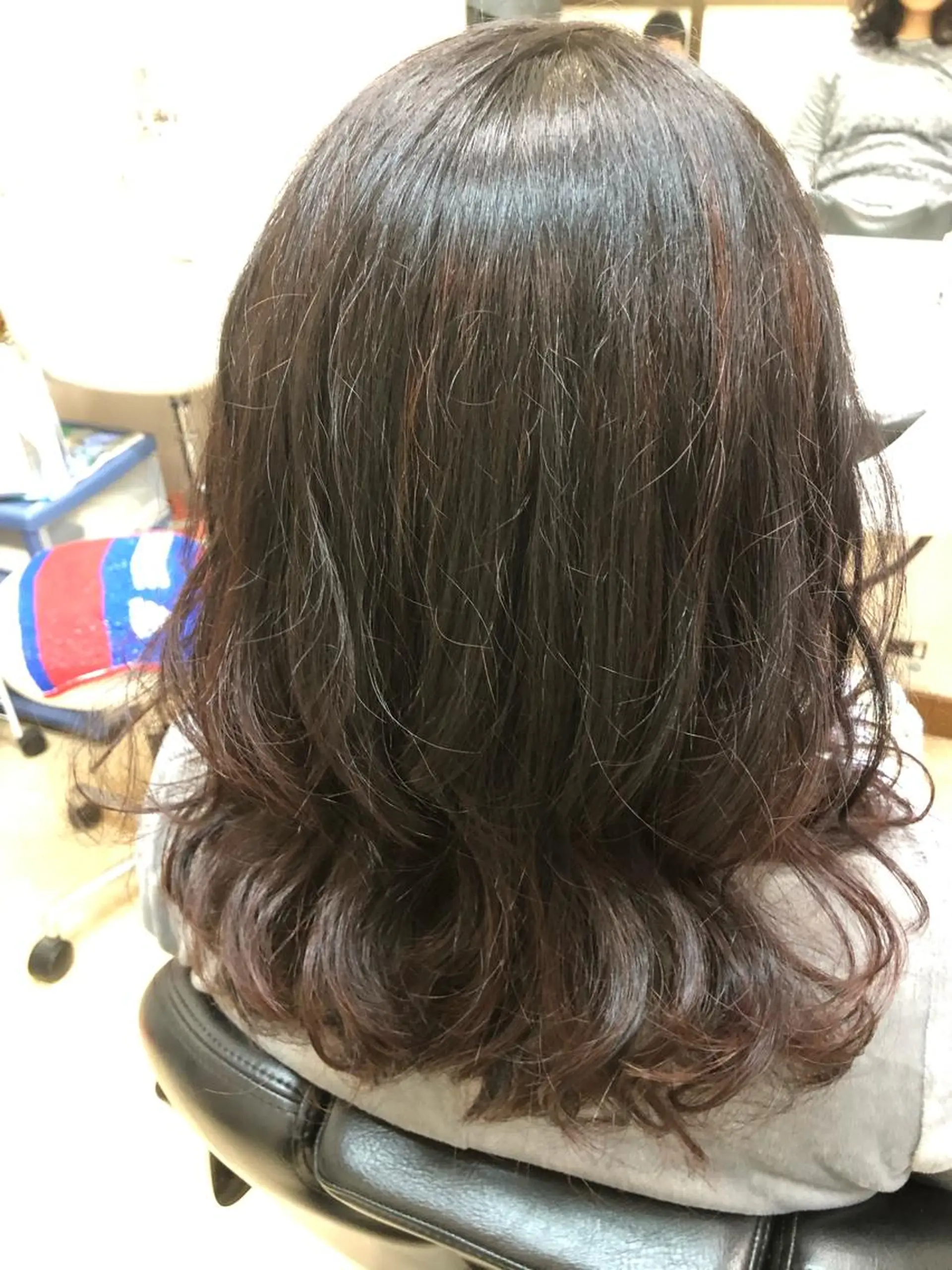 ミディアム 石塚 浩のヘアスタイル