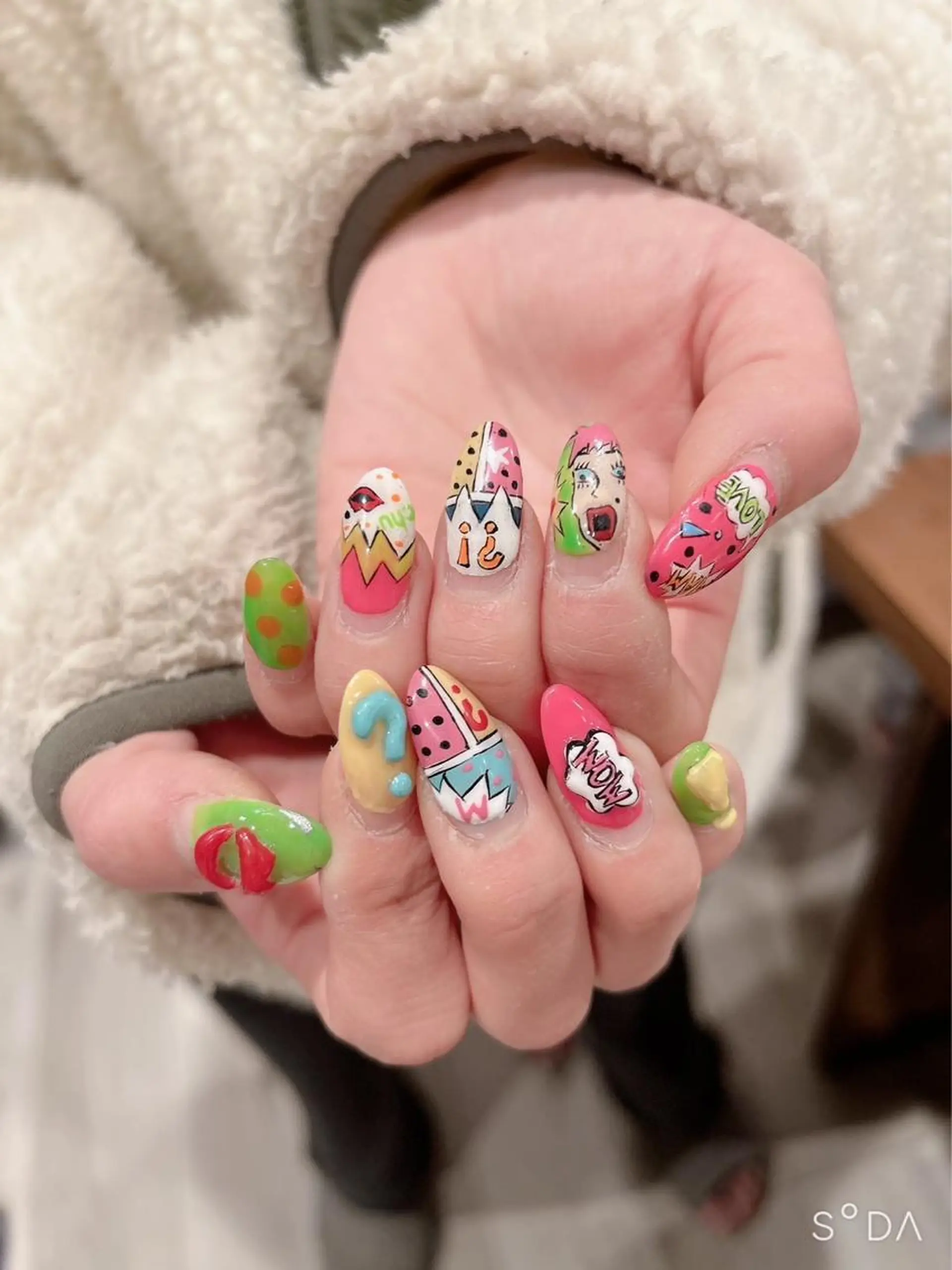 ネイル フレンチネイル ジェルネイル キラキラネイル 韓国ネイル マグネットネイル Nail Salon Ｄream Mamのネイルデザイン