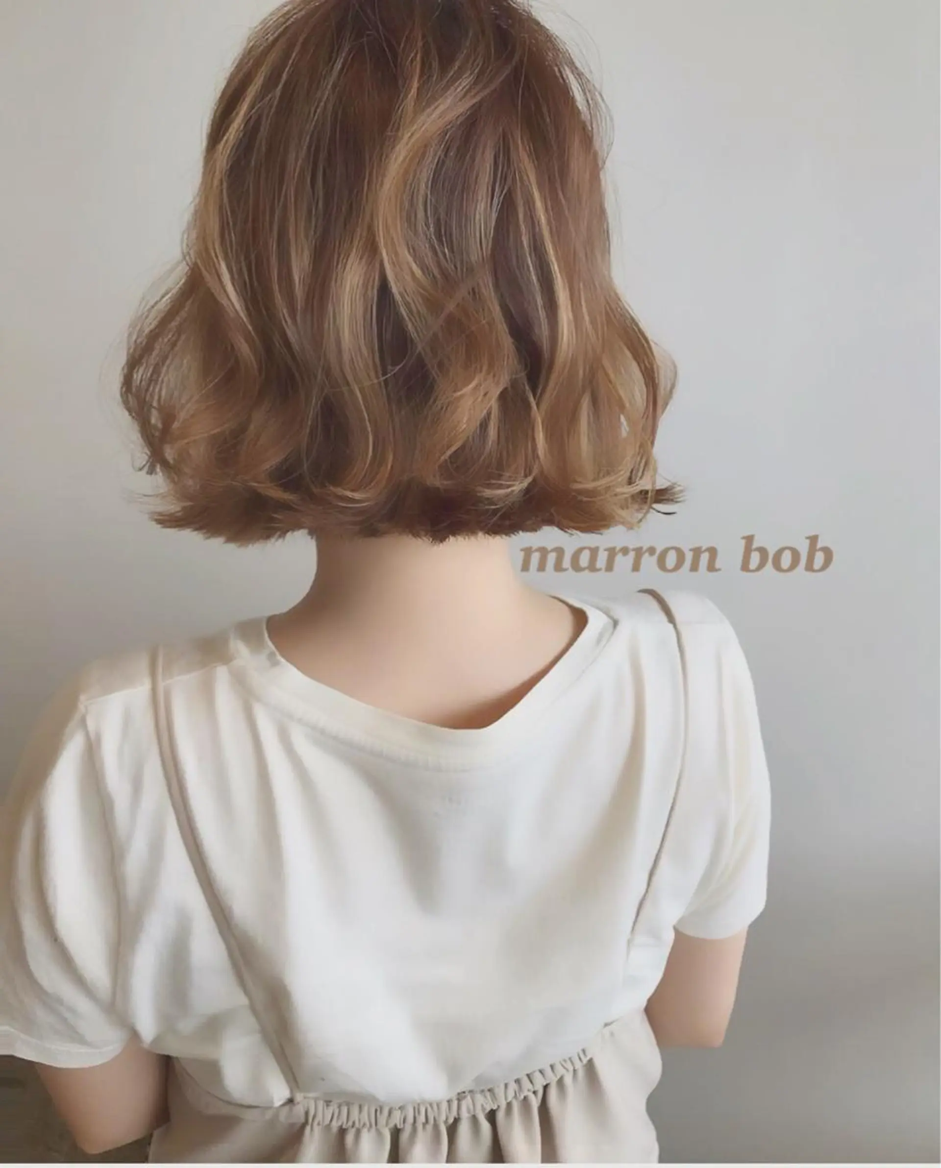 ミディアム カラー ヘアアレンジ topstylist 芳賀みなみのヘアスタイル