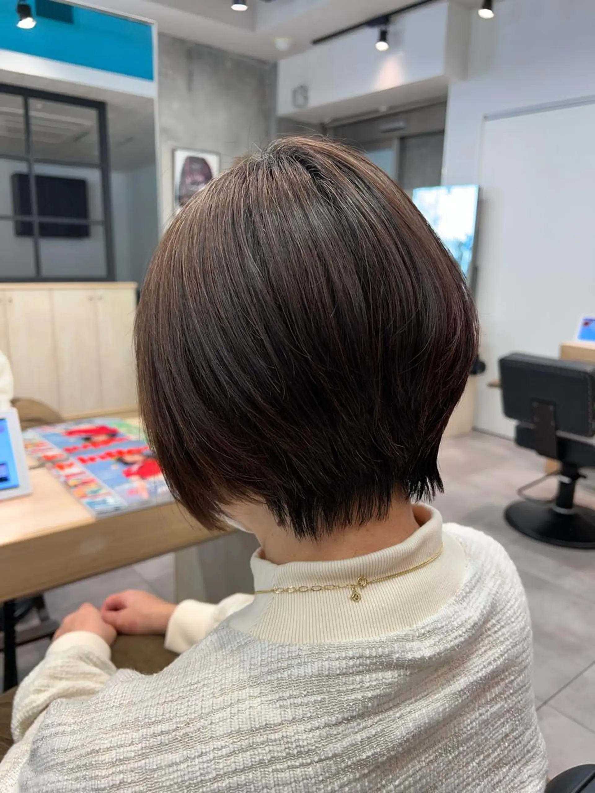 ショート 🌞レイヤー×カラー 前川那津美🌞のヘアスタイル