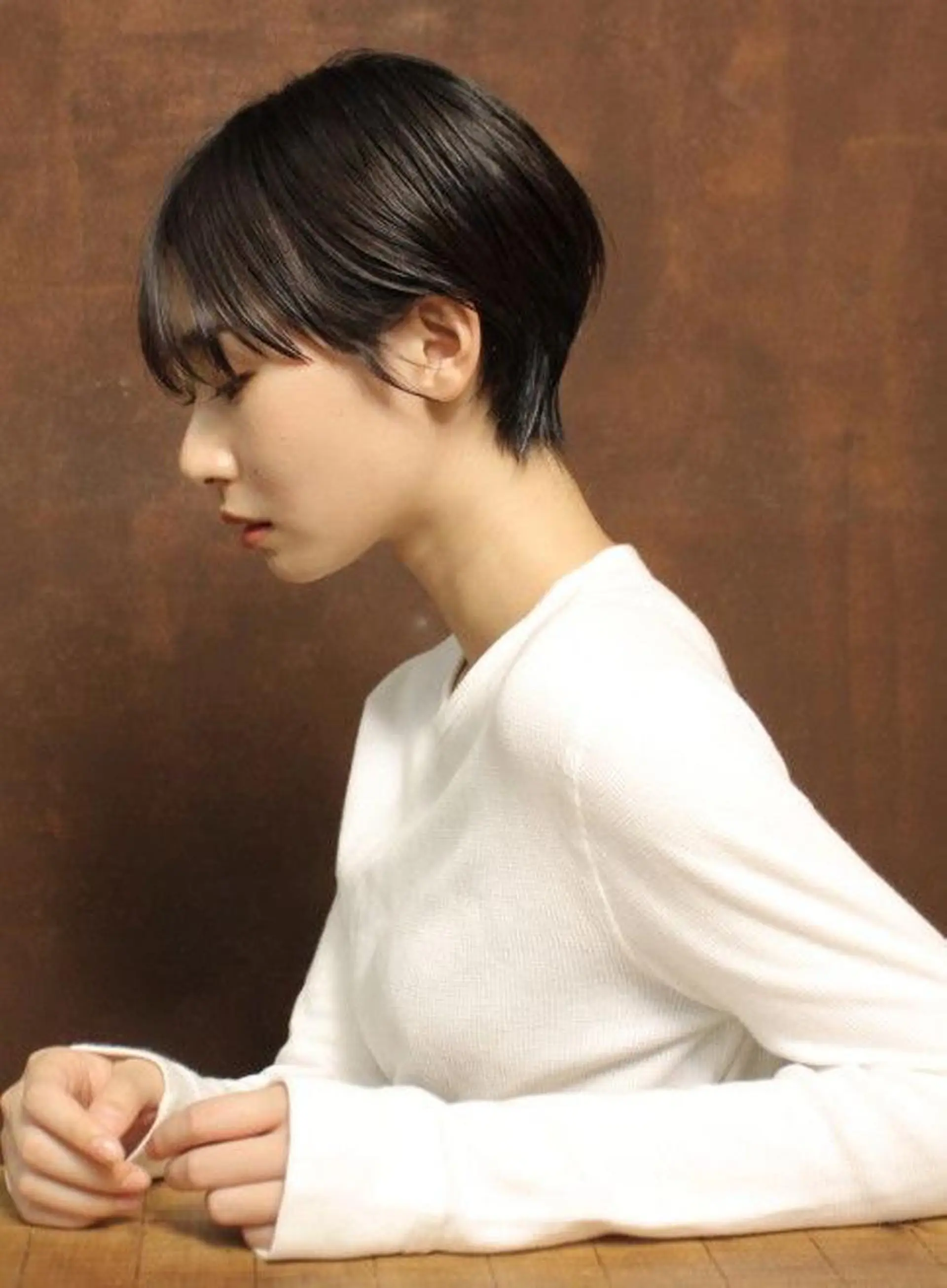 ショート カラー 吉田一輝 外国人パーマのヘアスタイル
