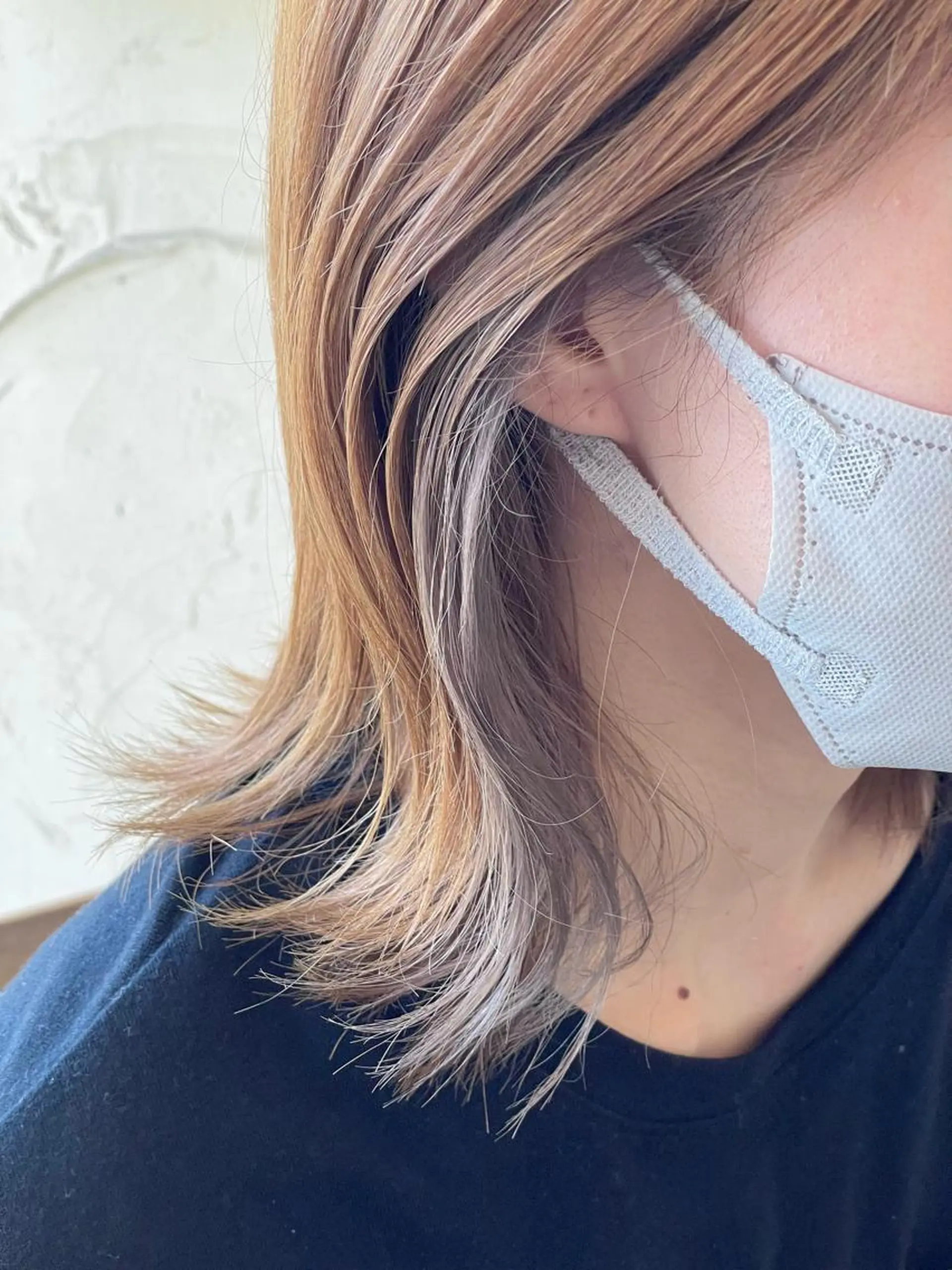 ミディアム カラー メンズ特化/パーマ指 名No.1/百瀬太郎のヘアスタイル