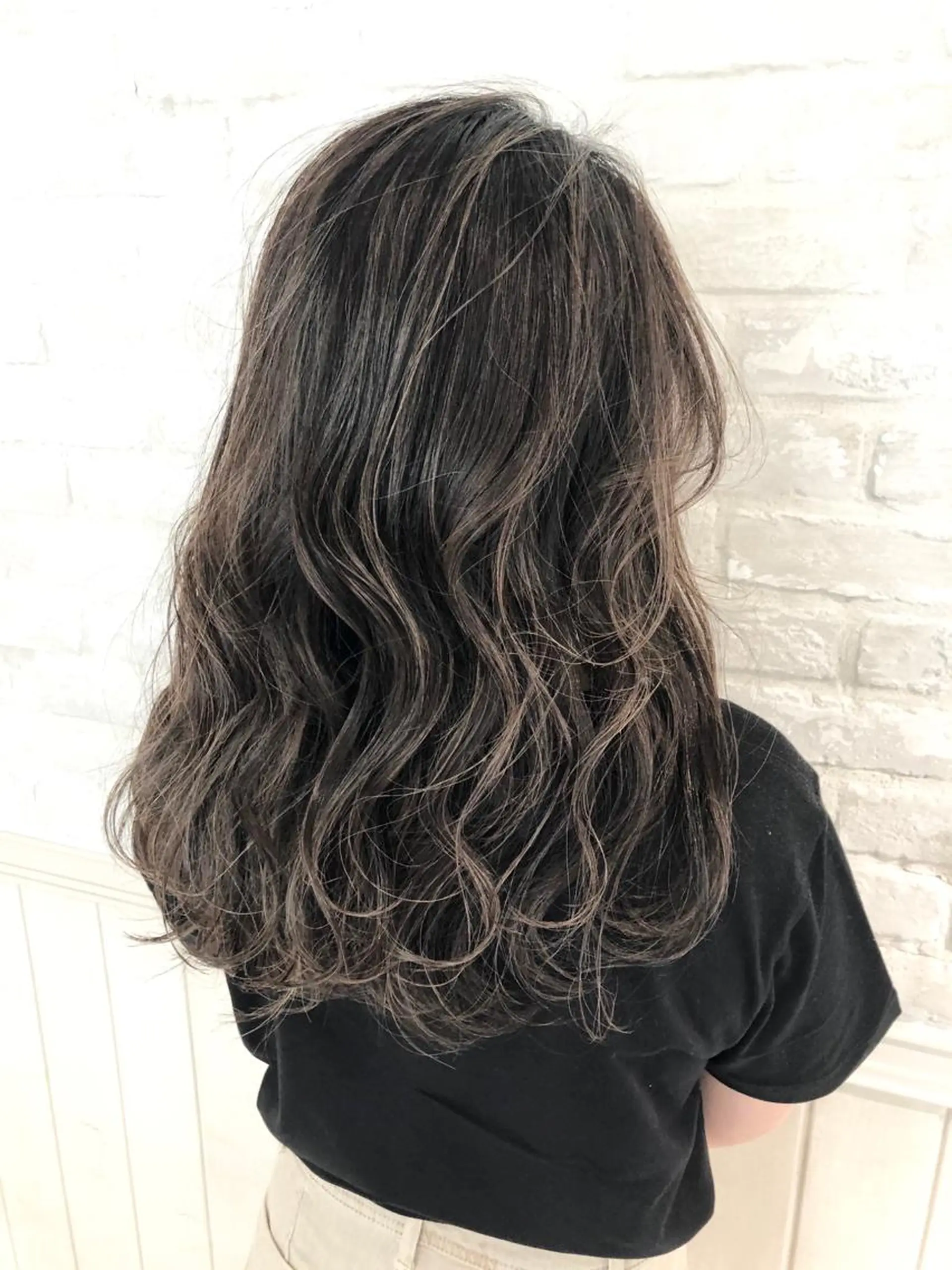 セミロング 白井 秀太郎のヘアスタイル