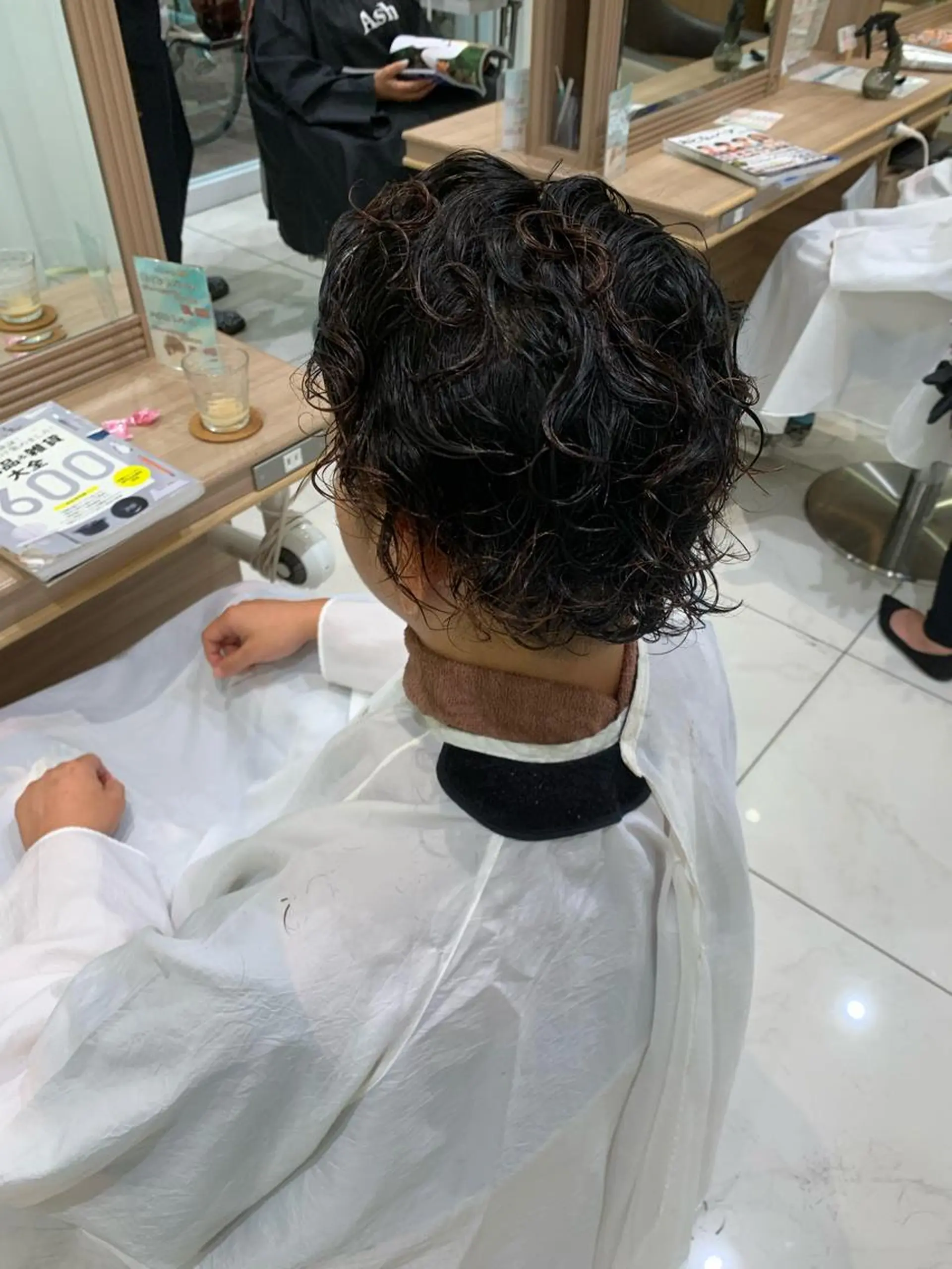 パーマ メンズ カットカラーモデル 募集中店長　伊熊祐紀のヘアスタイル