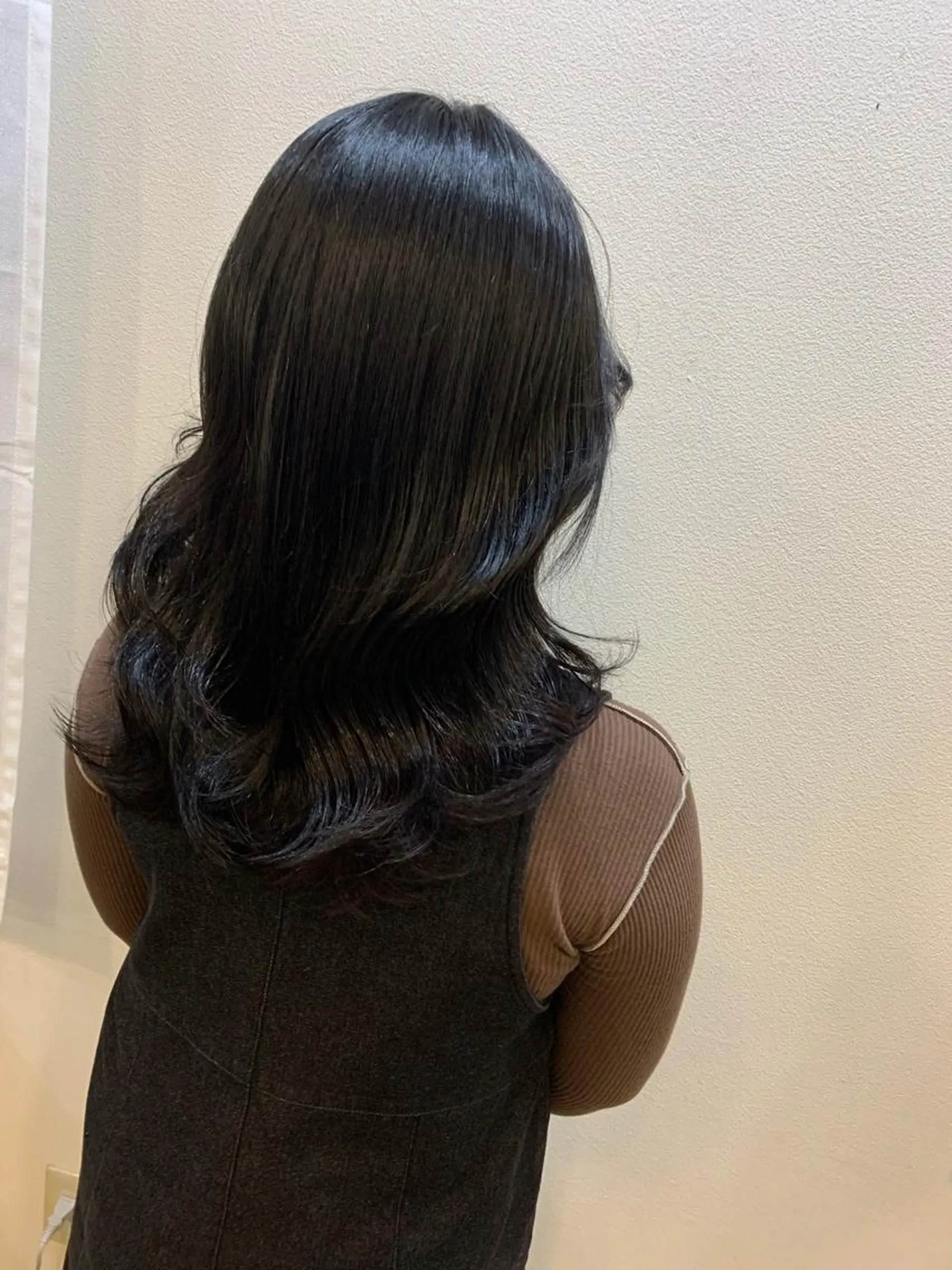 ミディアム カラー 縮毛矯正×髪質改善 小笠原大樹のヘアスタイル