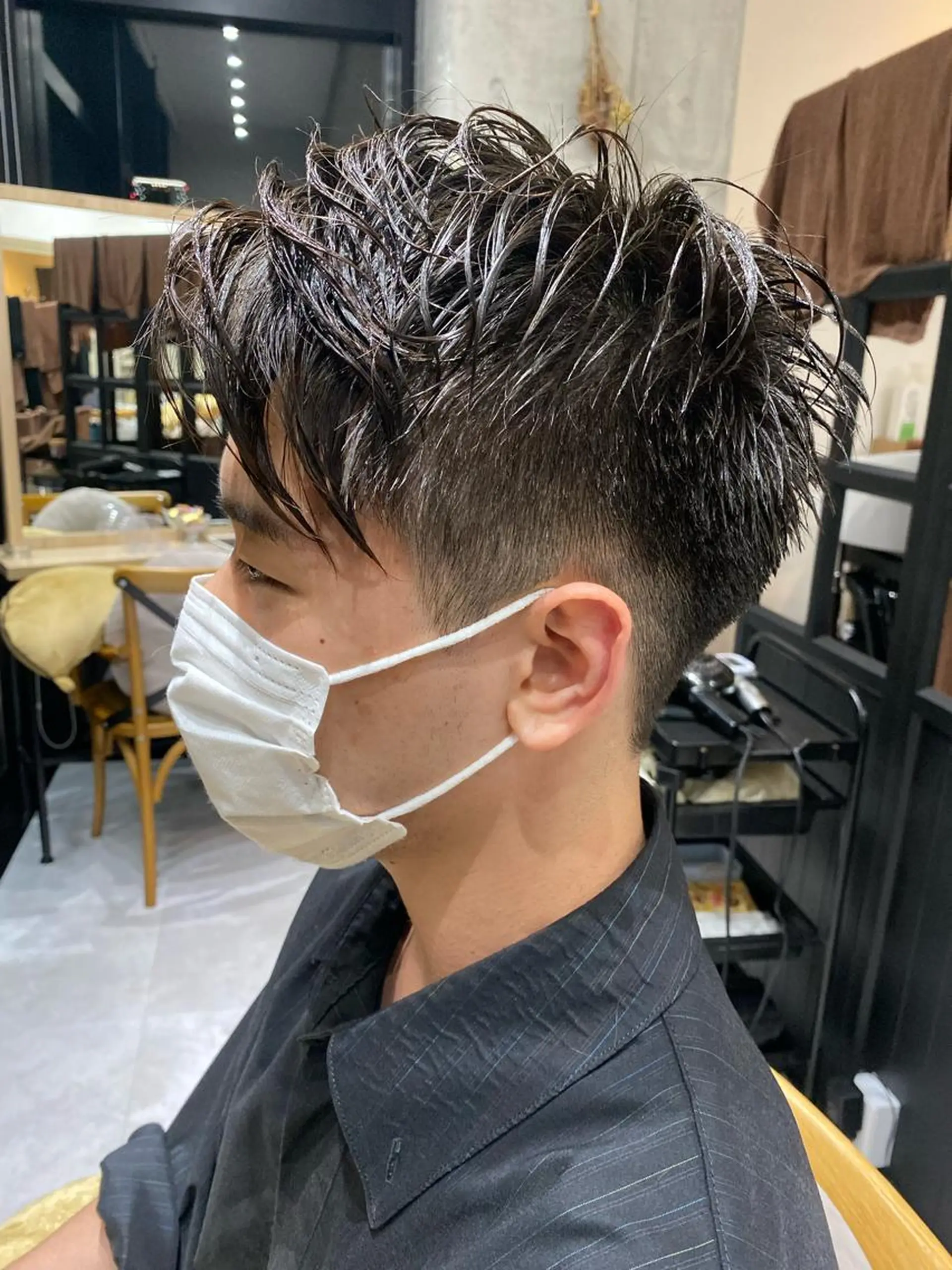 ショート メンズ カット パーマ トリートメント 似合う髪型が 分からない方へのヘアスタイル