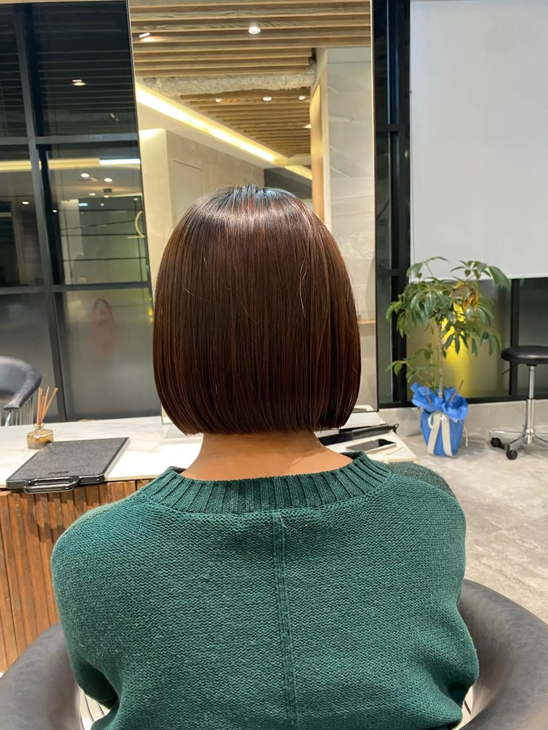ショート ボブ 木代成 陽太のヘアスタイル