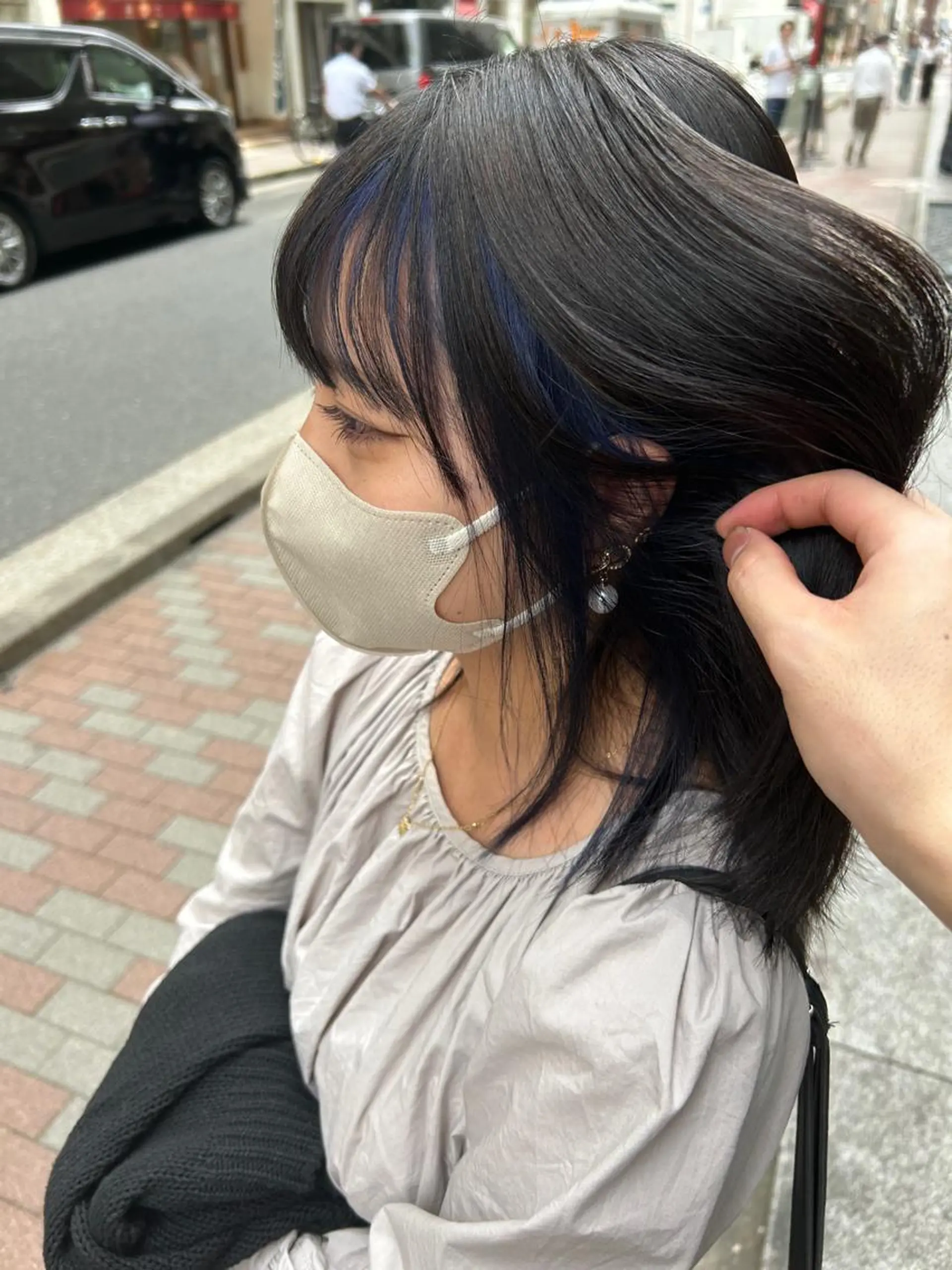 カラー レイヤーカット/ 縮毛矯正🇰🇷早坂のヘアスタイル