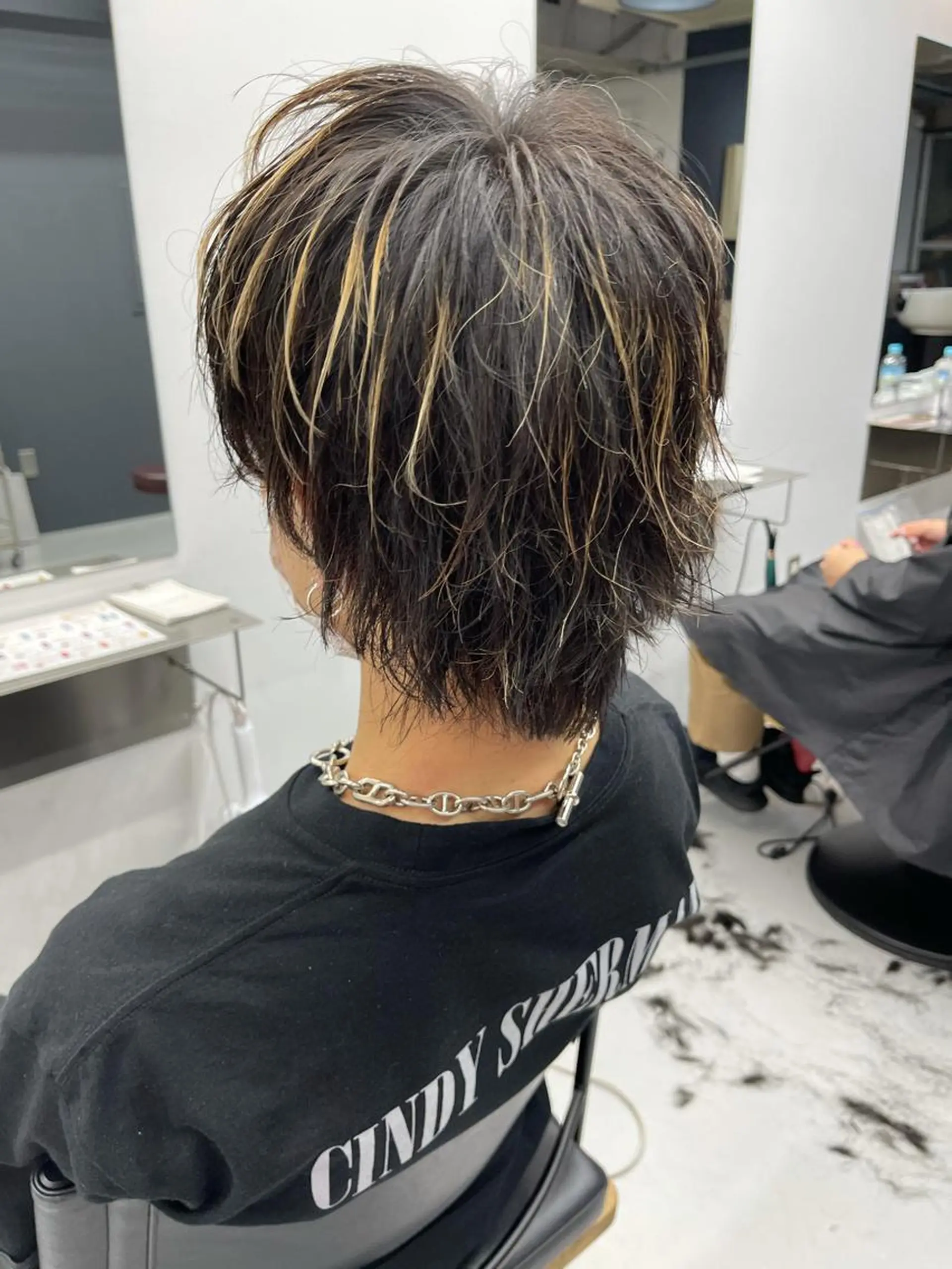 カラー メンズ カット ヘアカラー 森本裕/オーナー/ スパイラルパーマのヘアスタイル