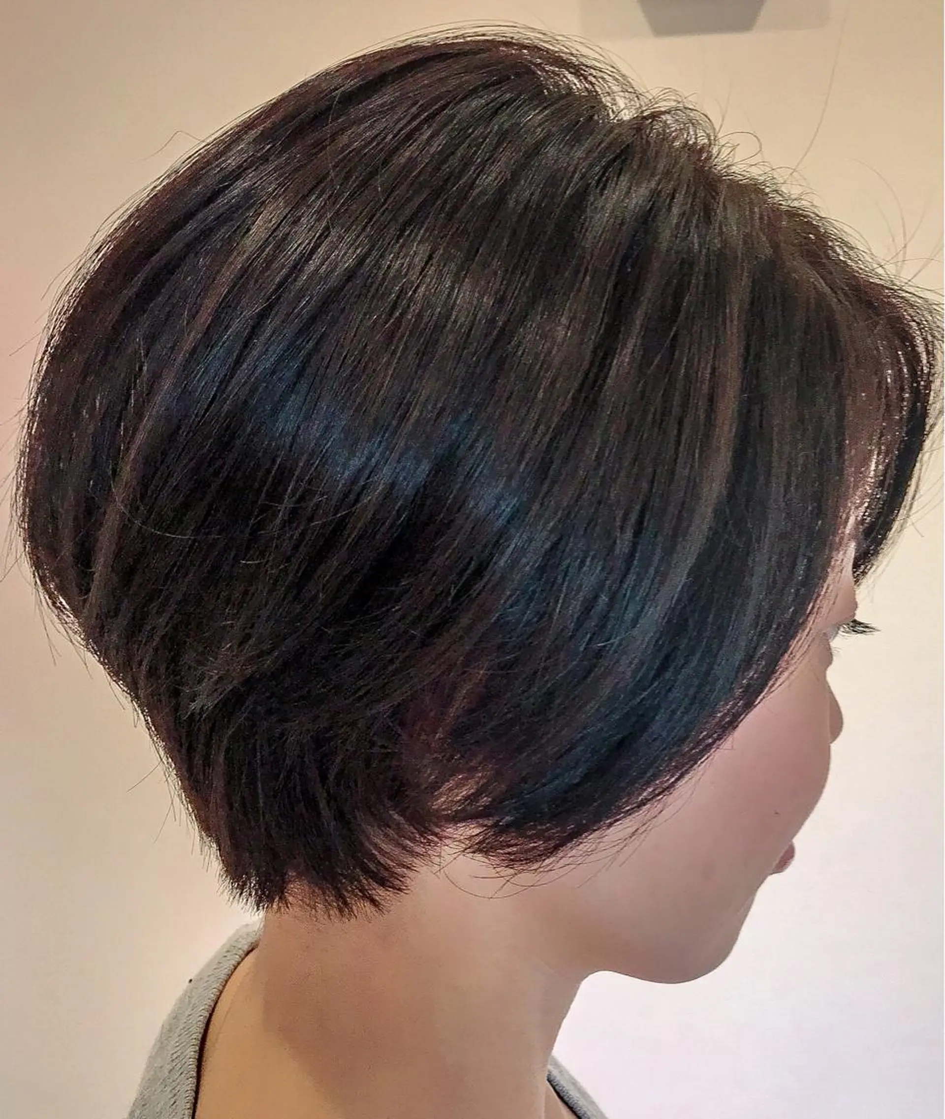 ショート カラー ショートヘア トップスタイリスト 💙藤原 純のヘアスタイル