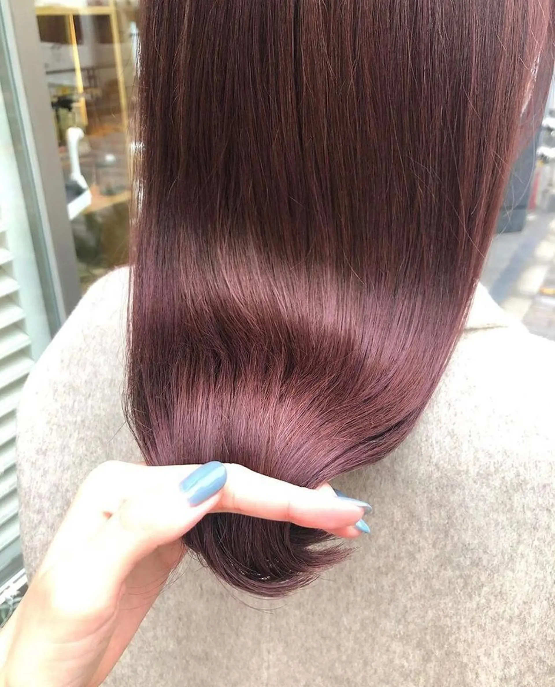 セミロング カラー 渋谷/韓国風 西原直樹のヘアスタイル