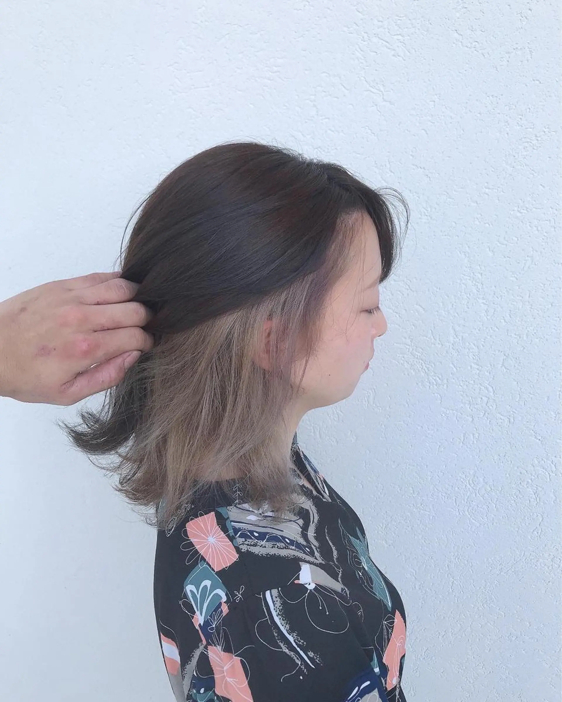 ミディアム カラー SOL _Nakamuraのヘアスタイル