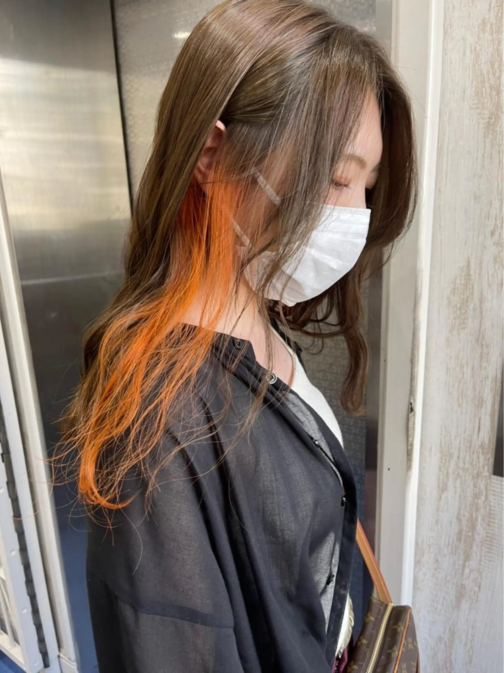 カラー white.梅田 デザインカラー🦄のヘアスタイル