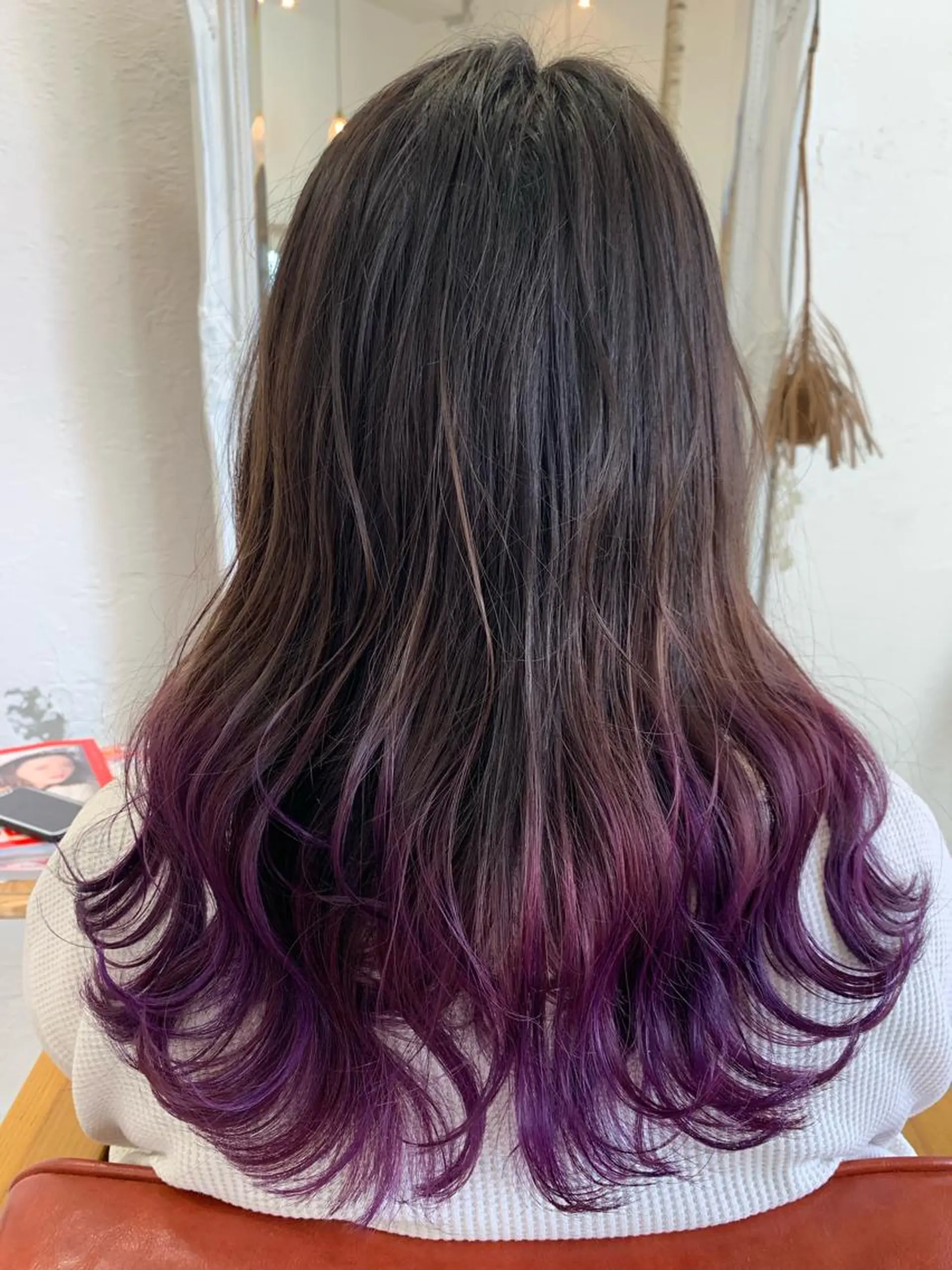 ロング カラー fio マナミのヘアスタイル