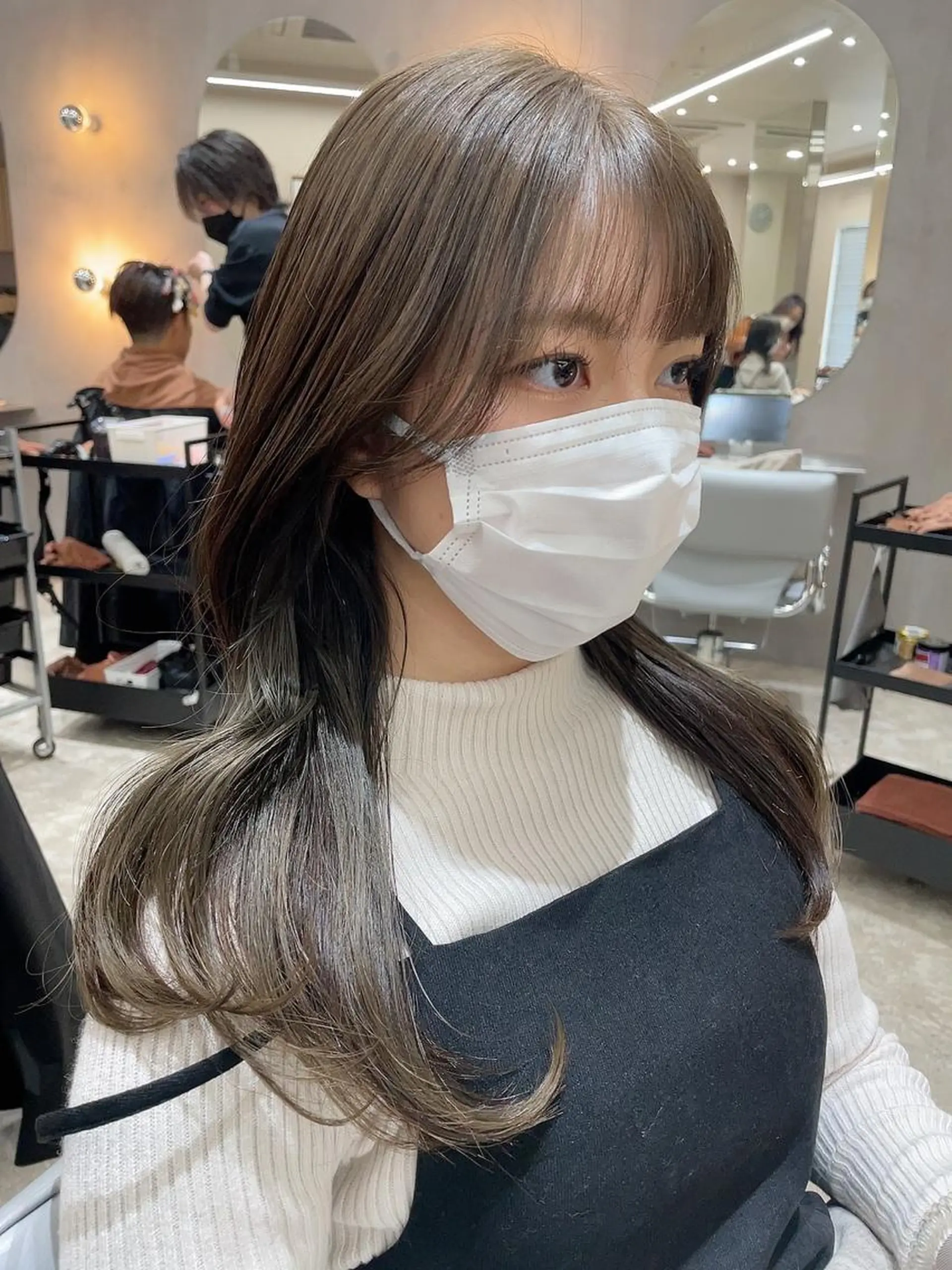 セミロング YUKI / レイヤーカット🤍のヘアスタイル