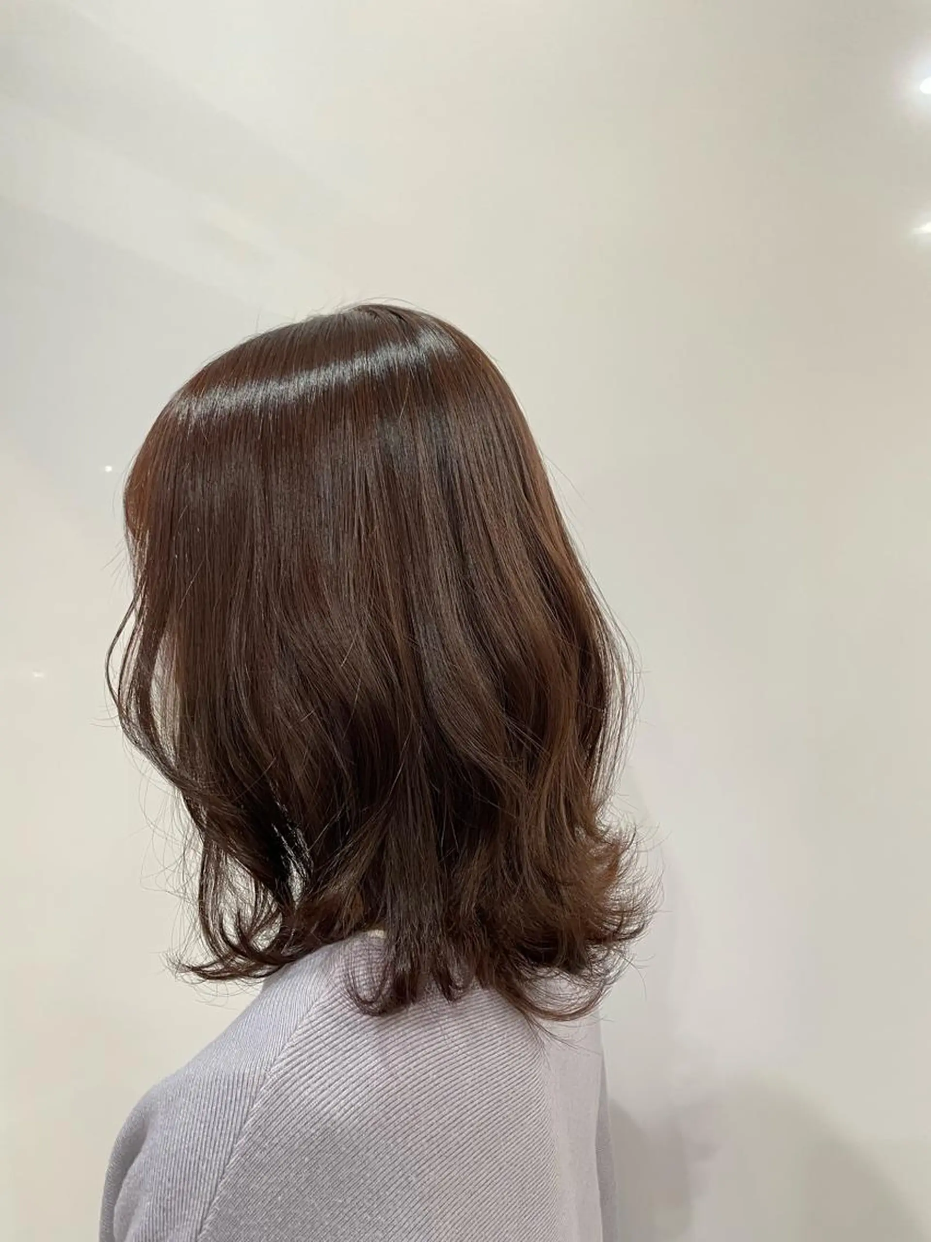 ミディアム カラー ブラウンカラー ピンクカラー ピンクブラウン メンズ特化美容師 AOI🎈🧸のヘアスタイル