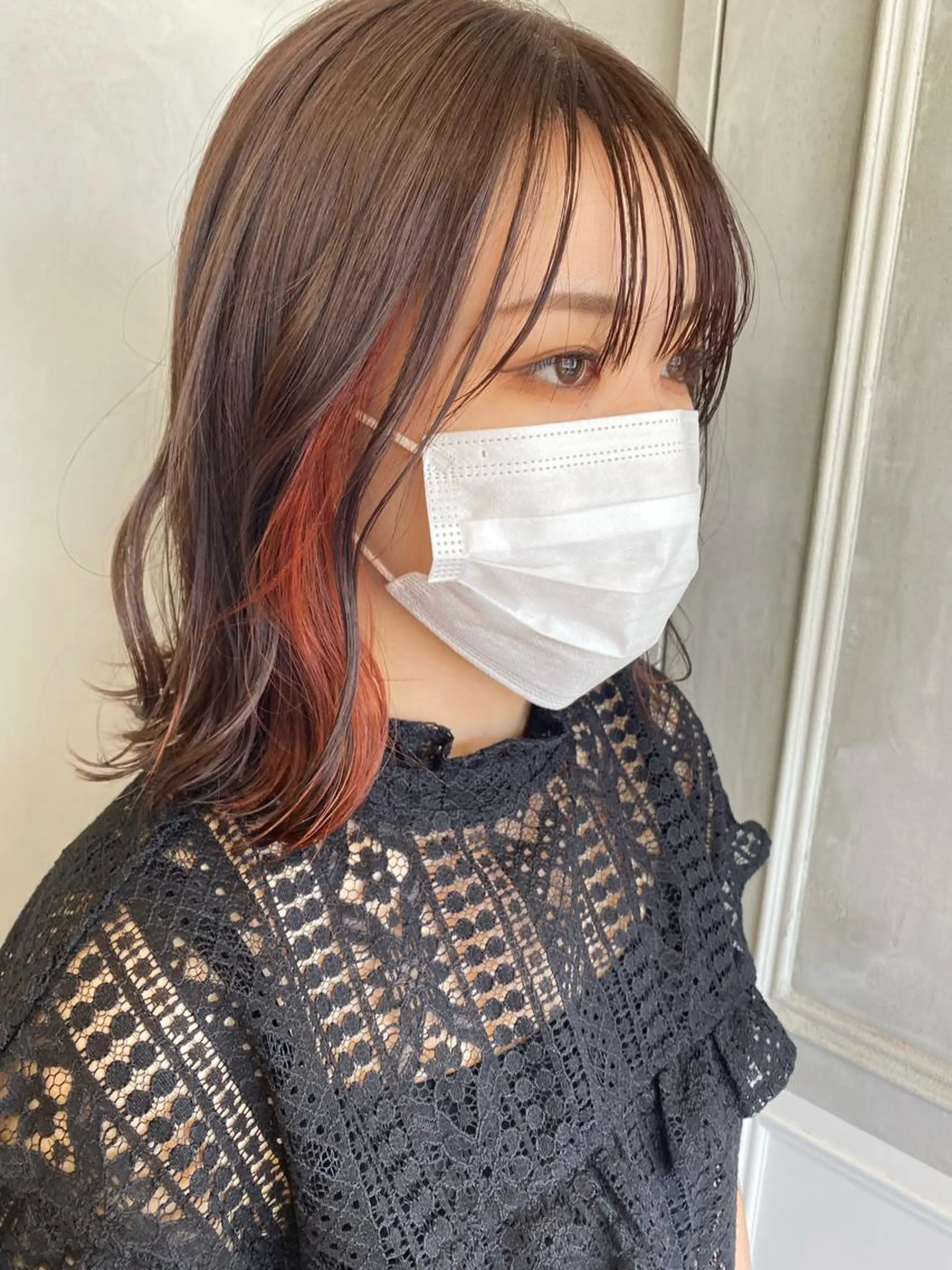 ミディアム 🎀韓国レイヤー 🇰🇷mireiのヘアスタイル