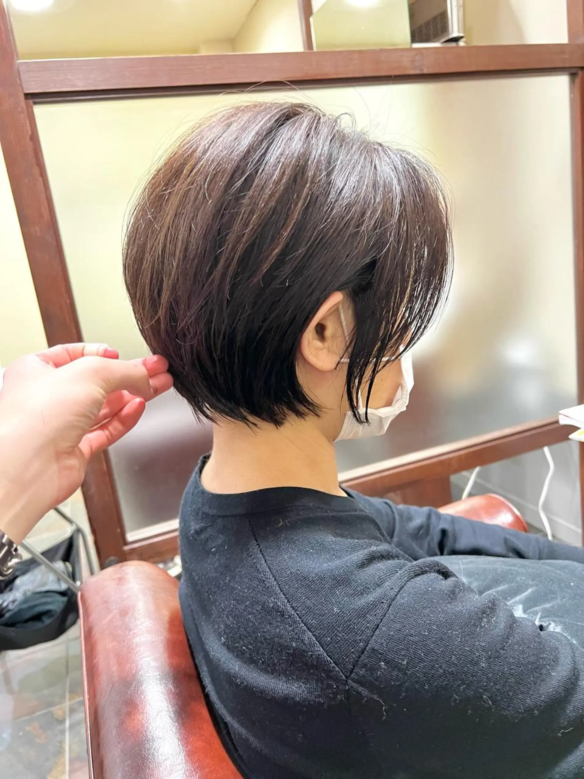 ショート 丸みショート 髪質改善 ショートヘア 小顔カット ✨ミニモ指名奈良1位 ✨濱崎のヘアスタイル