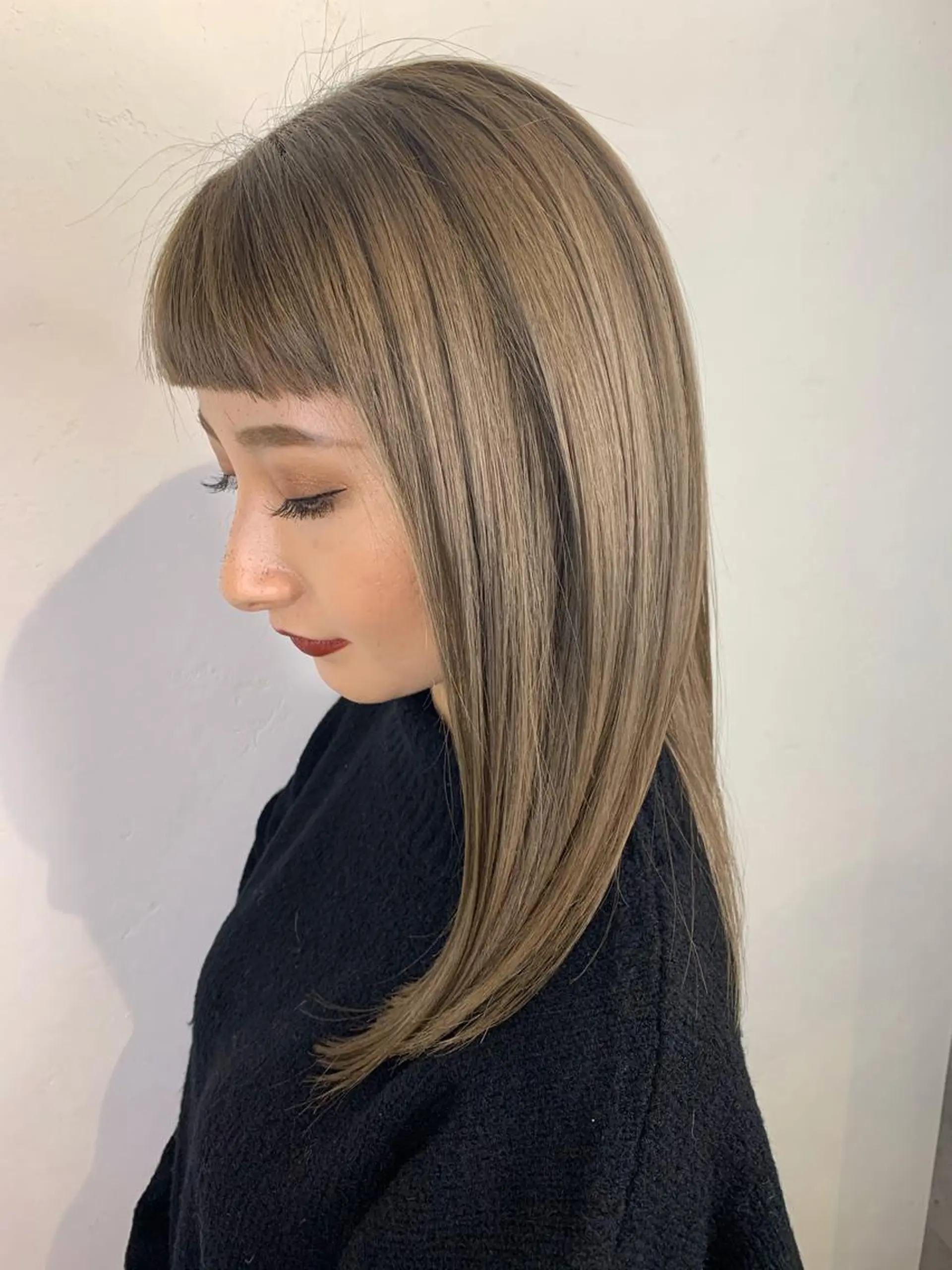 ロング カラー カット トリートメント _WHITE上本町 上本町店のヘアスタイル